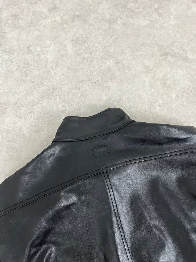Armani Collezioni 2000s Armani Collezioni Black Leather Premium Jacket Size US L / EU 52-54 / 3 - 7 Thumbnail