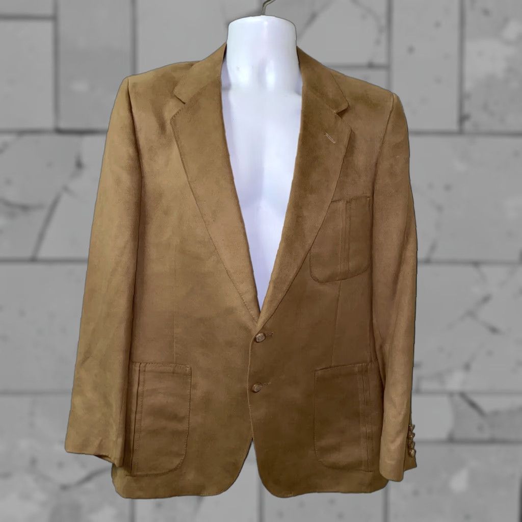 Lanvin Lanvin Sport Jacket Brown 2 Button Men Size 44 Regular 2-Button Jacket Casual Sports Theme Mens 44 Size US S / EU 44-46 / 1 - 1 Thumbnail