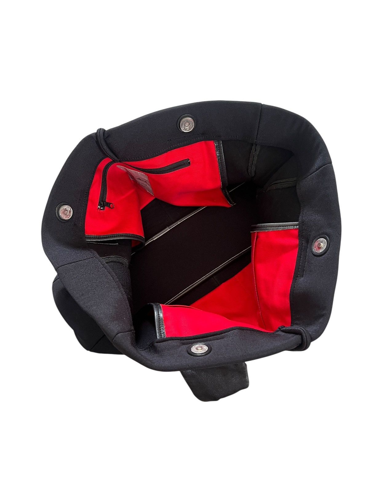 Yohji Yamamoto Yohji Yamamoto Kawa-Kawa Sponge + Leather Bag Size ONE SIZE - 9 Thumbnail