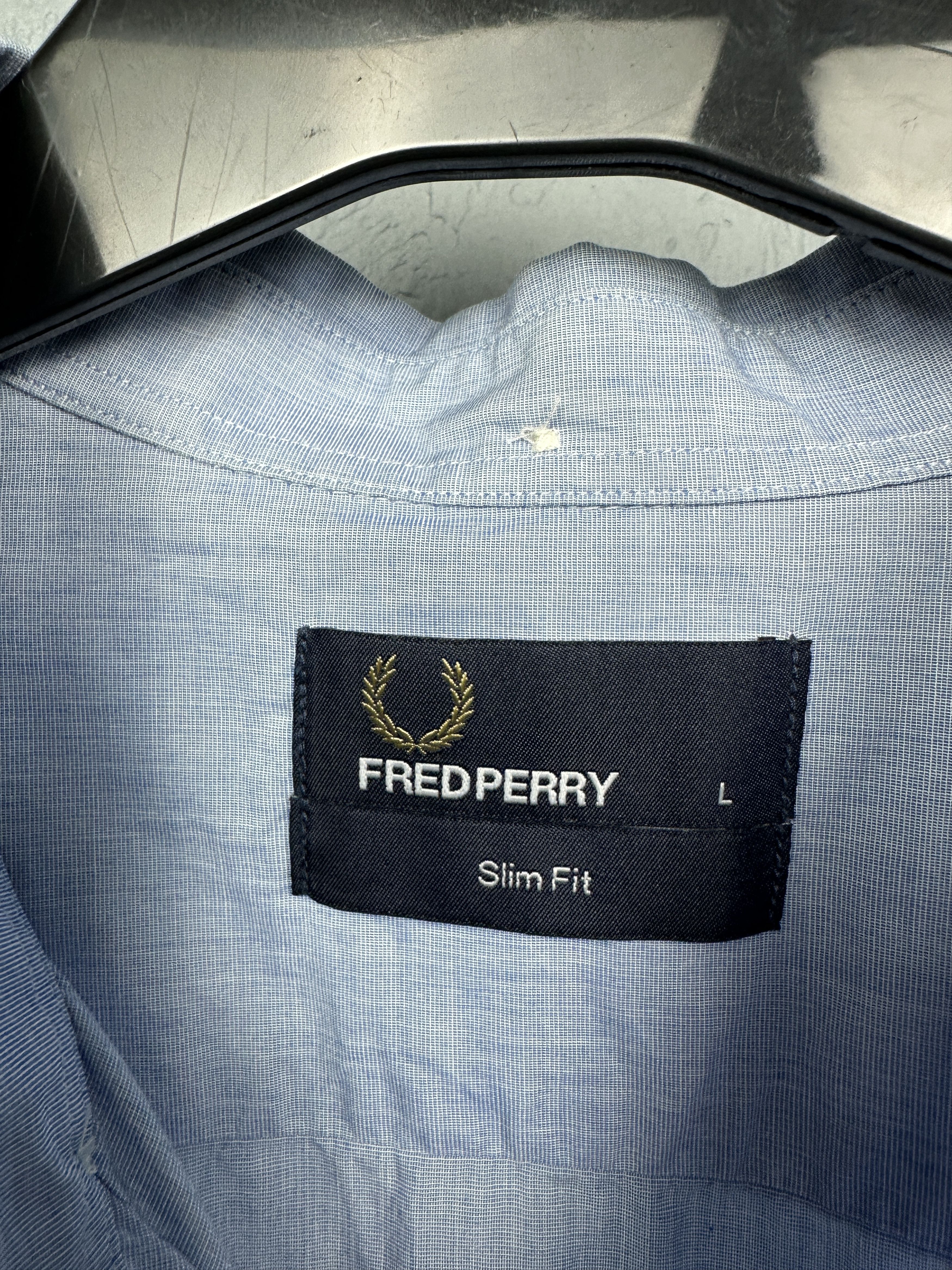 Fred Perry × Vintage Fred Perry Vintage Mens Short Sleeve Shirt Size US L / EU 52-54 / 3 - 4 Thumbnail