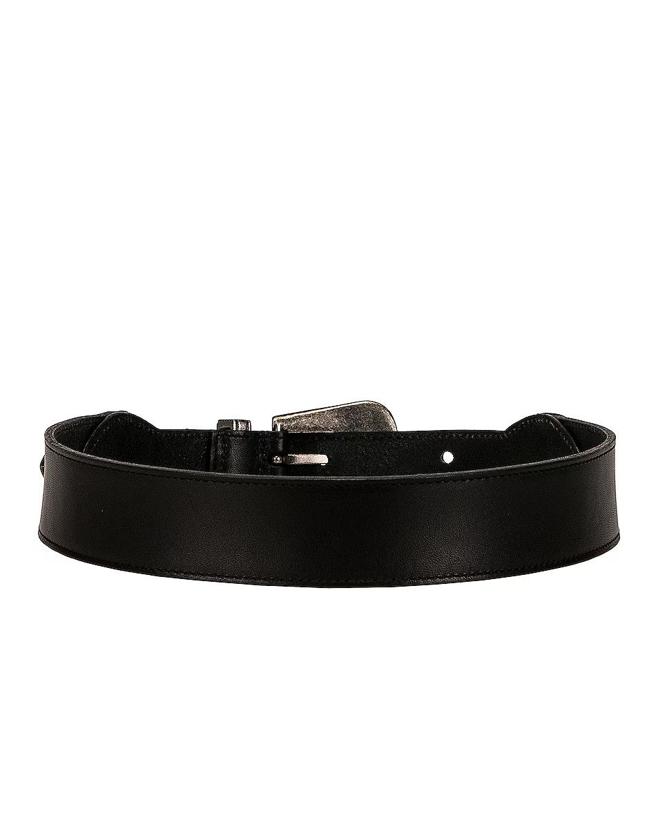 Saint Laurent Paris o1bcso1str1224 Size: 80 /Cintura Vegetal Browny in Black Size ONE SIZE - 2 Thumbnail