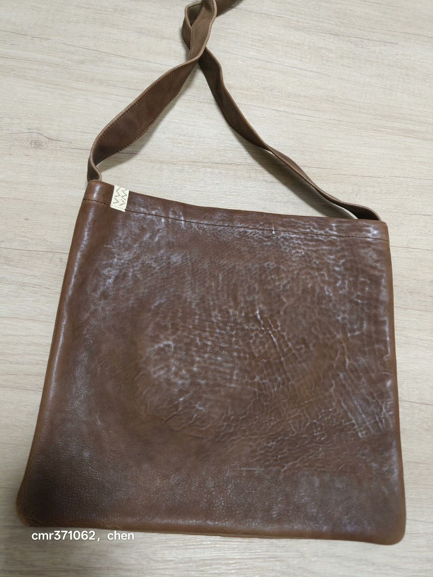 Visvim VISVIM 24AW Leather Musette Bag DMGD Size ONE SIZE - 1 Thumbnail