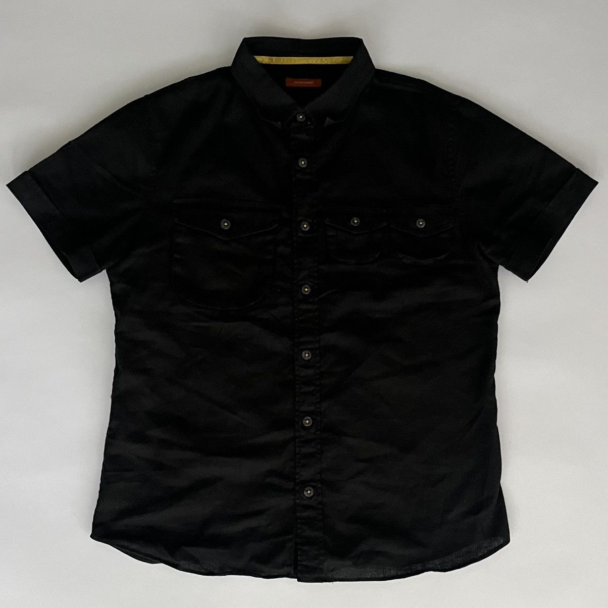 Japanese Brand 291295=Homme 2000s Cargo Button Up Shirt Size US M / EU 48-50 / 2 - 2 Thumbnail