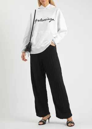 Balenciaga o1y0625 Casual Pant in Black Size 26" / US 2 / IT 38 - 4 Thumbnail
