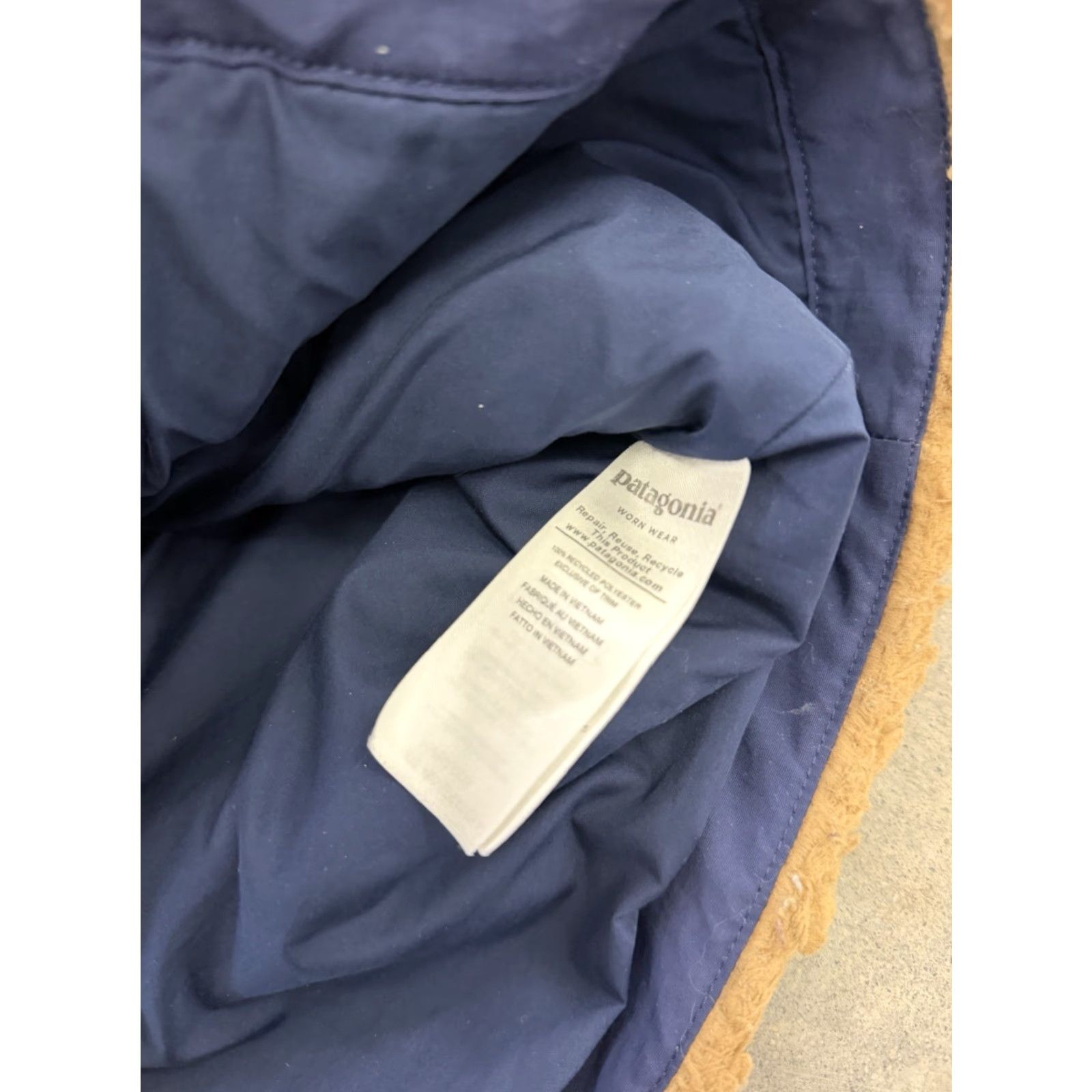 Patagonia Patagonia Dusty Mesa Parka Boa Fleece Jacket Brown Women M Blouson, Used, 25115FA19, Polyester Fishnet? Size M / US 6-8 / IT 42-44 - 4 Thumbnail