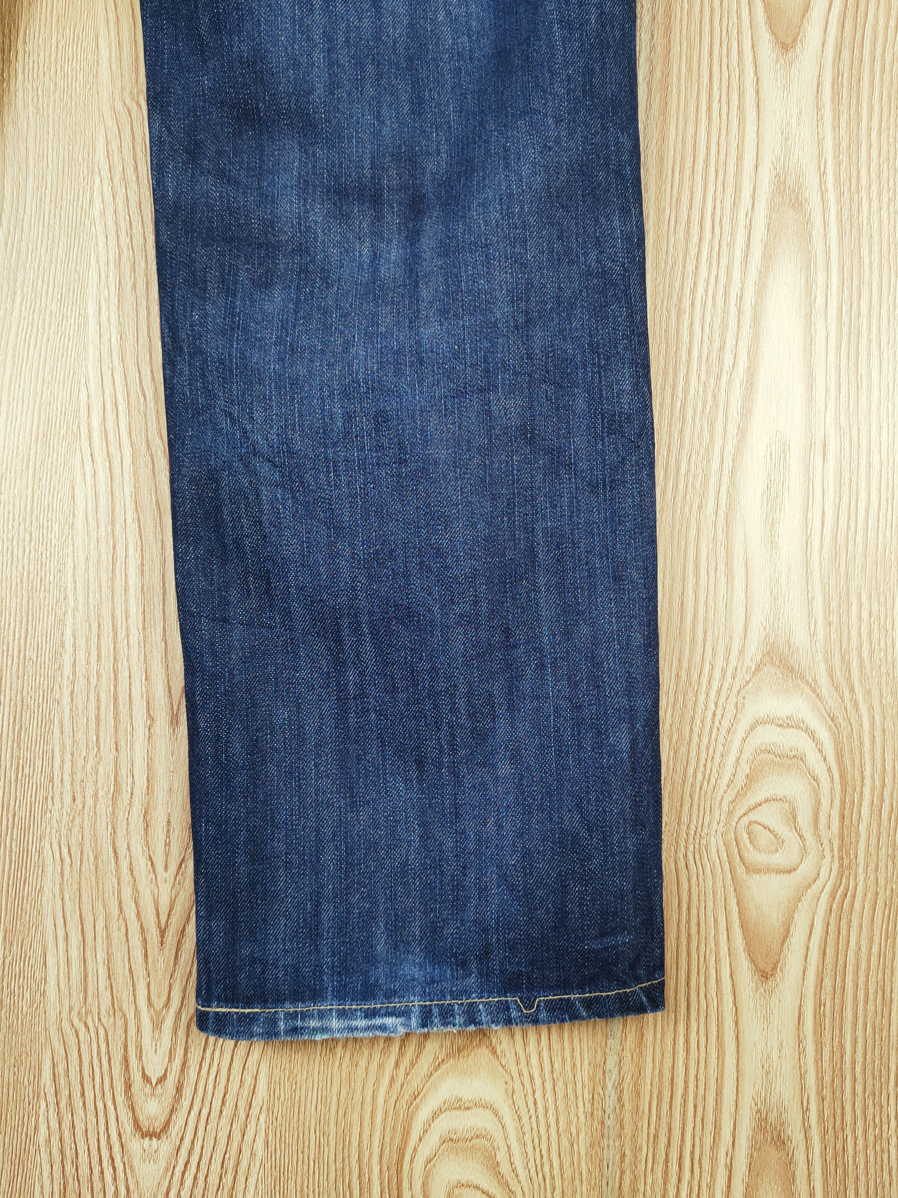 Edwin Edwin Dark Blue Distressed Ripped Jeans #S2736 Size US 34 / EU 50 - 12 Thumbnail