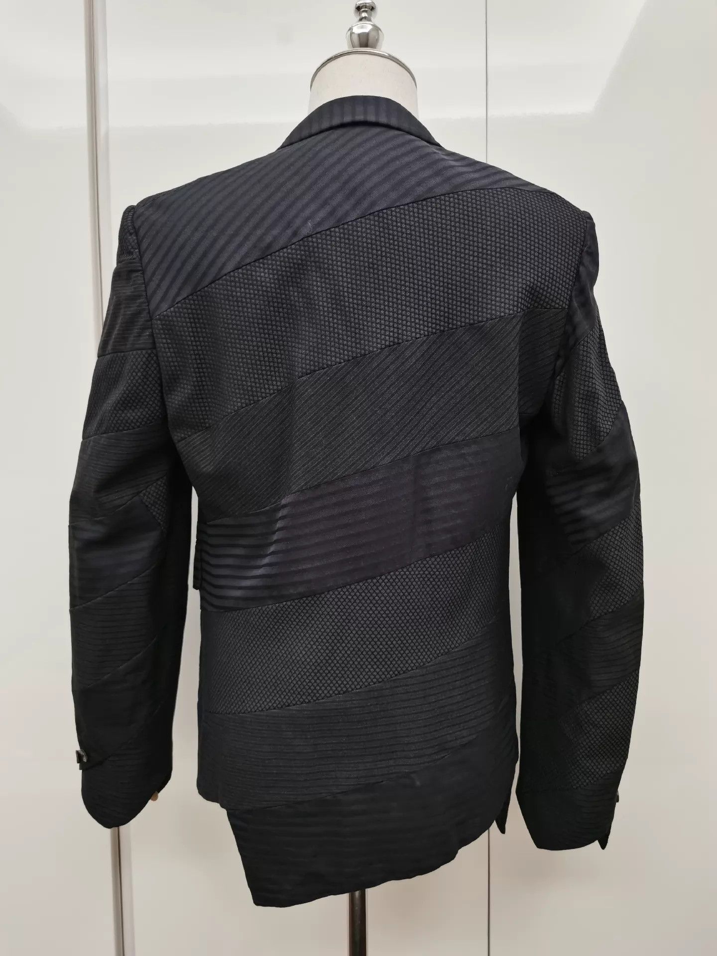 Comme des Garcons CDG Spiral Paneled Irregular Blazer M Worn 1-2x Size US M / EU 48-50 / 2 - 5 Thumbnail