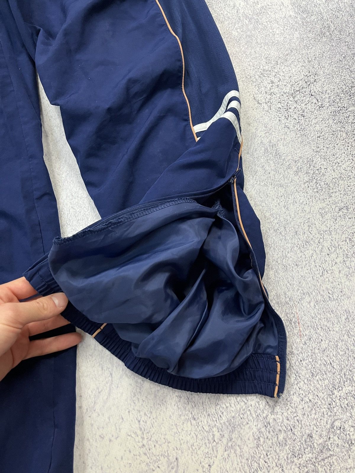 Adidas × Vintage Vintage Adidas Tottenham Nylon Drill Track Pants Rare 90’s Size US 34 / EU 50 - 15 Thumbnail