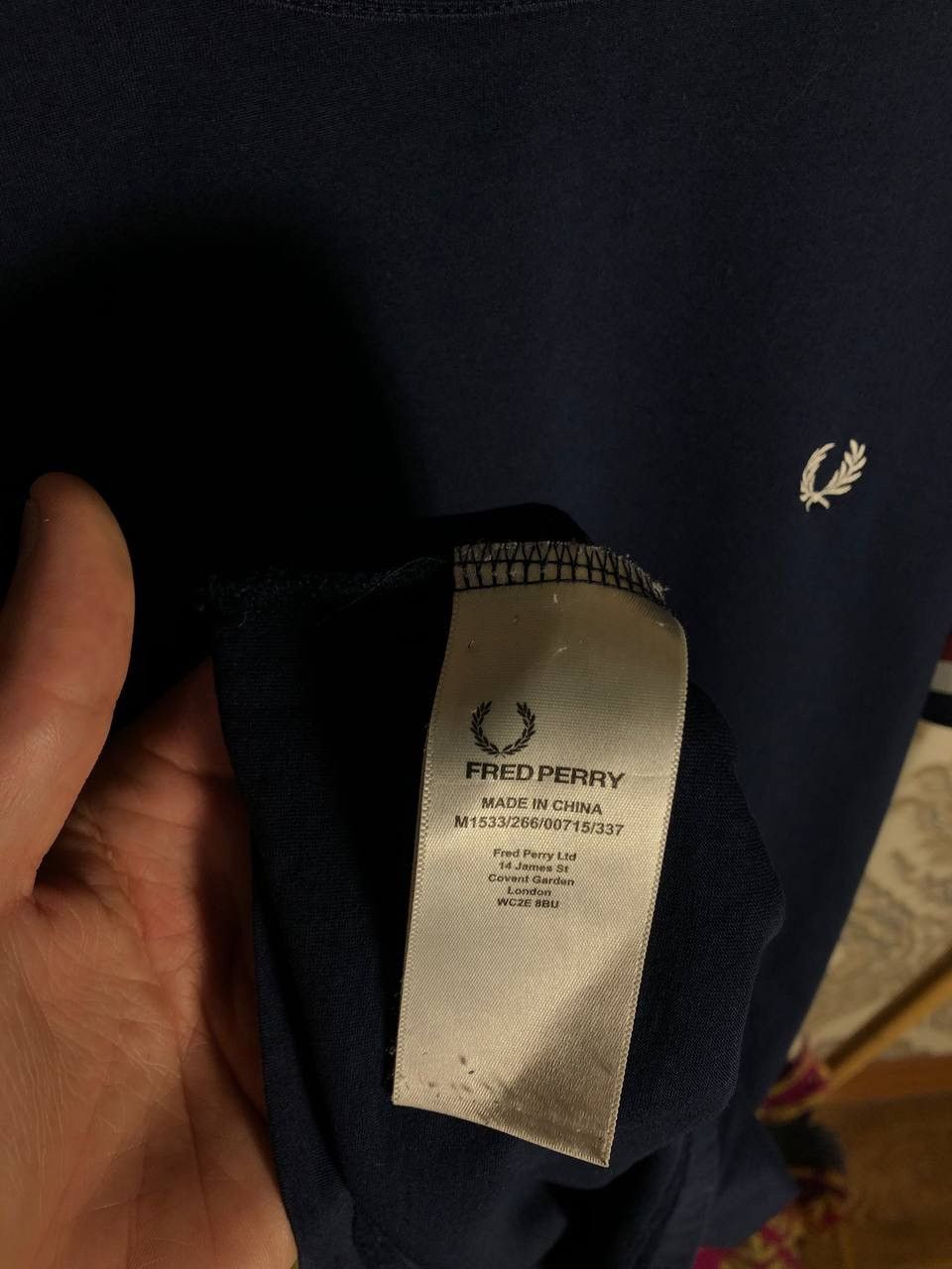 Fred Perry × Vintage VERY RARE FRED PERRY CLASSIC DESIGNER T-SHIRT CASUAL Y2K 90s Size US L / EU 52-54 / 3 - 4 Thumbnail