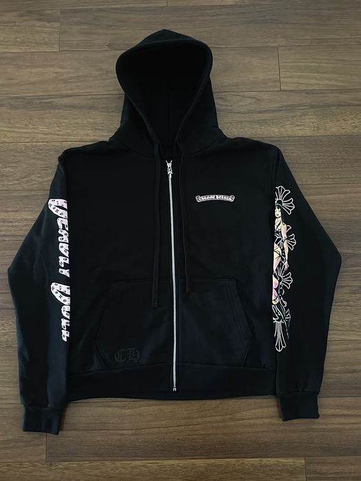 Chrome Hearts Chrome Hearts Deadly Doll Zip Up Hoodie | Grailed