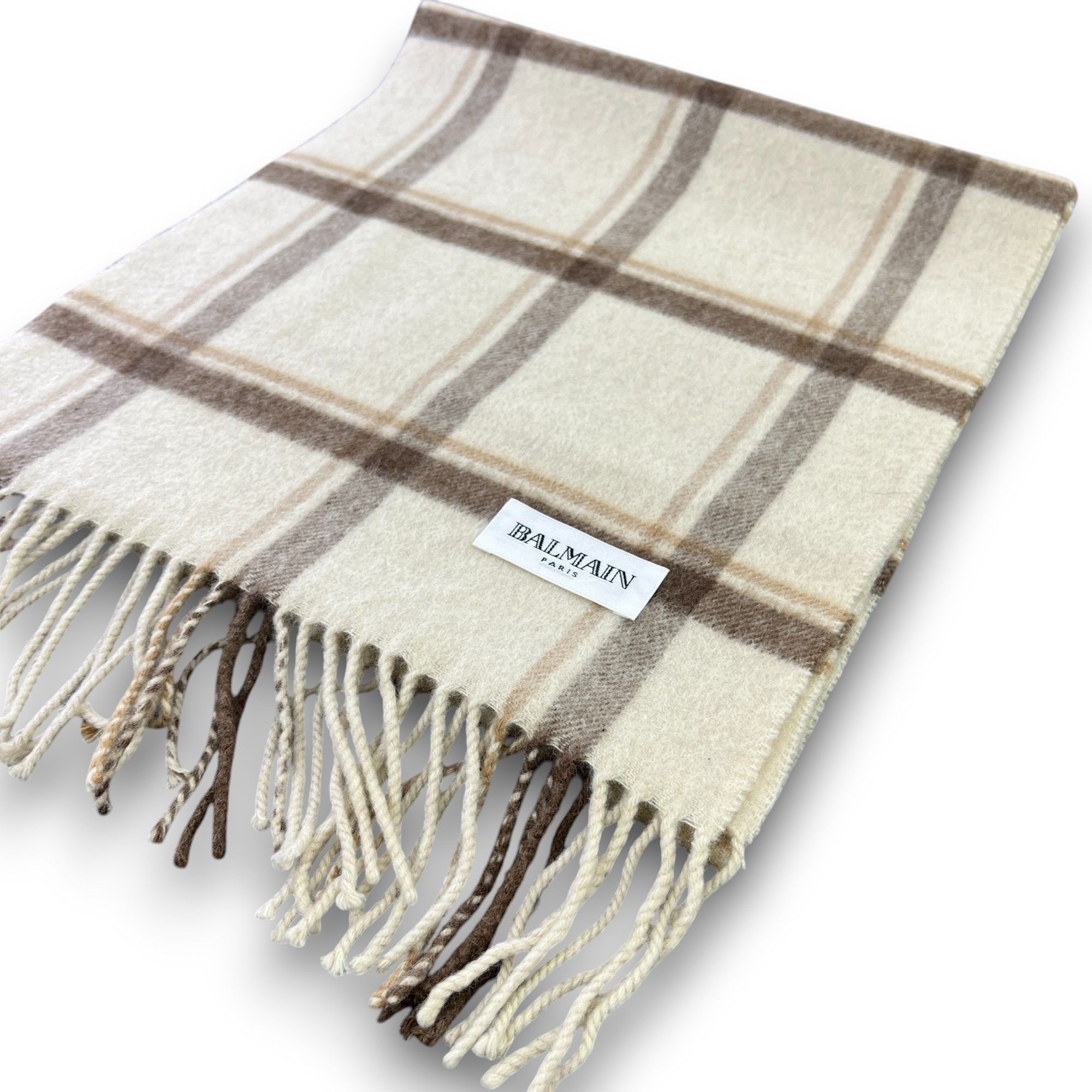 Pierre Balmain Vintage Balmain Scarf / Muffler / Neckwear T765 Size ONE SIZE - 10 Thumbnail
