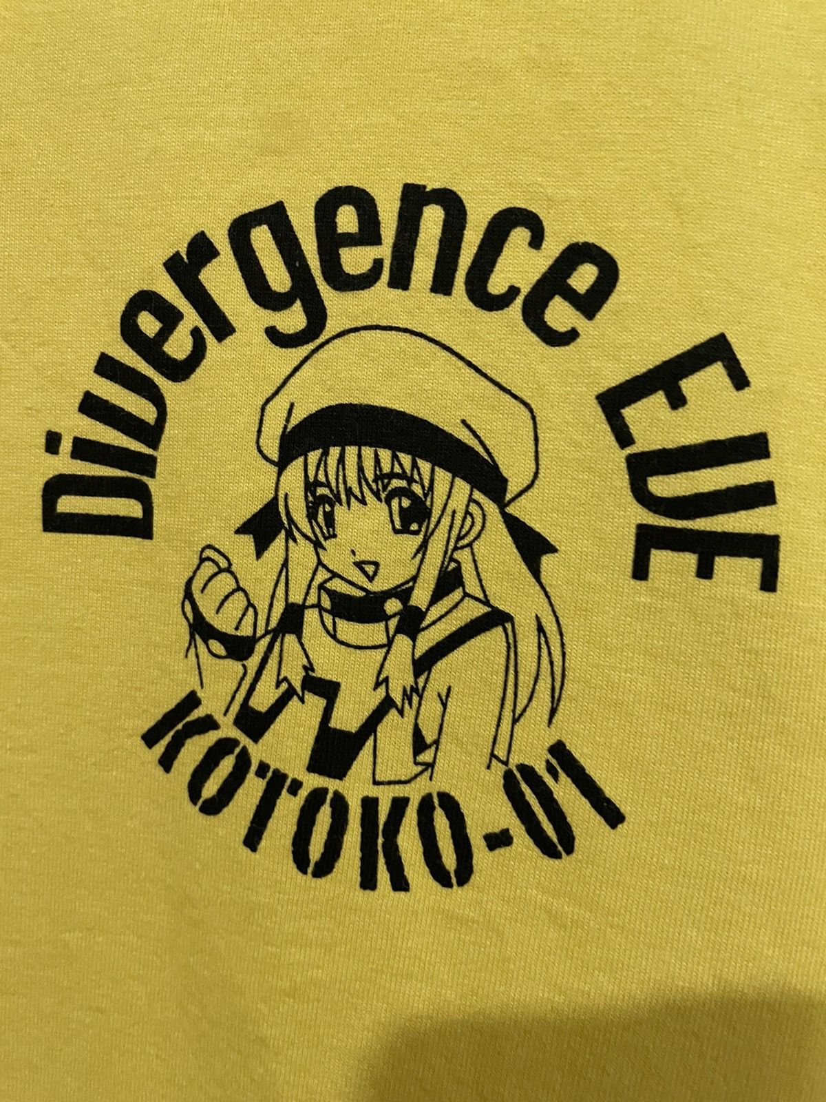 Anime × Japanese Brand Divergence Eve 2003 Vintage Operation Eve Kotoko-01 Tee Size US L / EU 52-54 / 3 - 10 Thumbnail