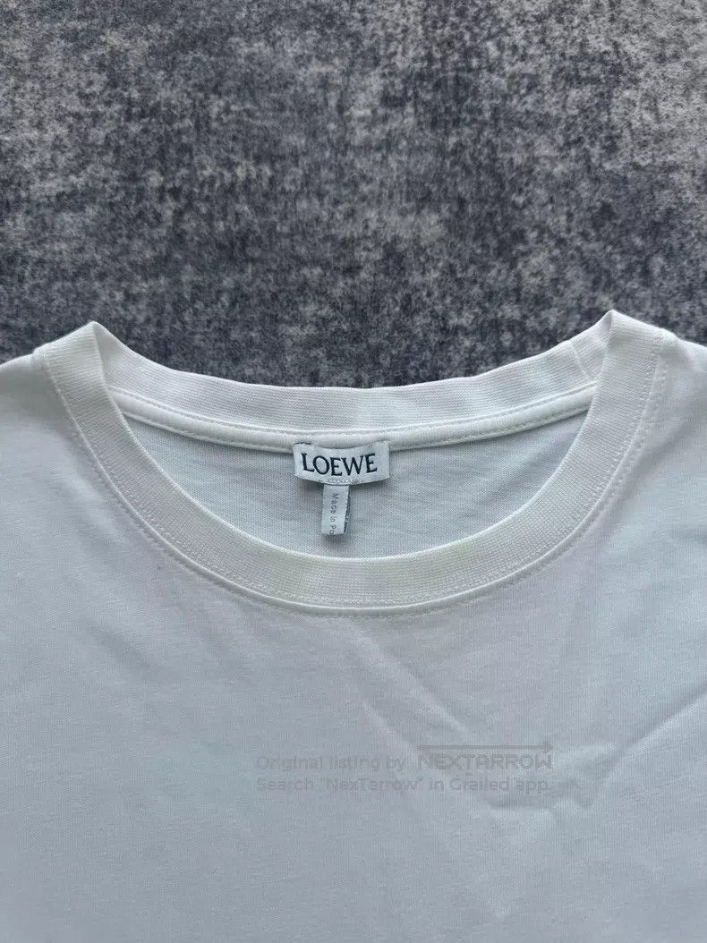 Loewe Loewe White embroidered logo short-sleeve Size XS / US 0-2 / IT 36-38 - 5 Thumbnail