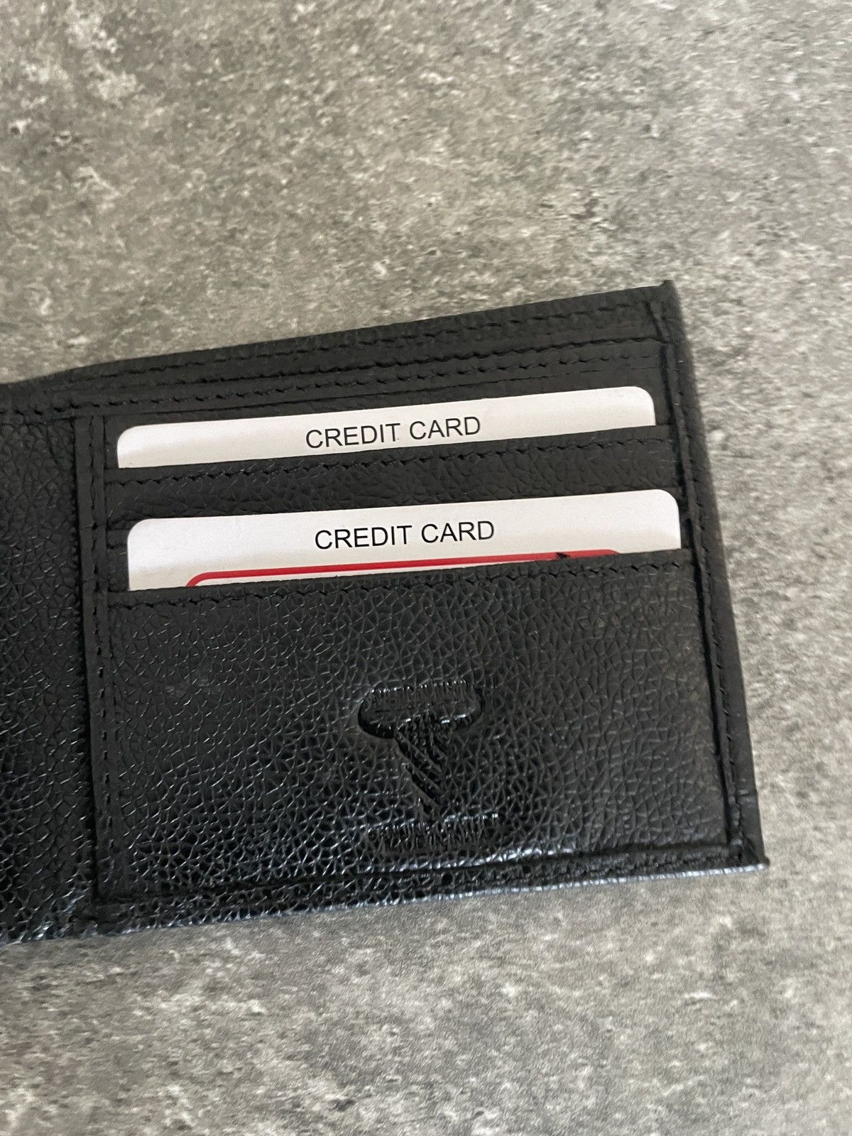 American Apparel American Bison Genuine Leather bi fold wallet nwob Size ONE SIZE - 2 Thumbnail
