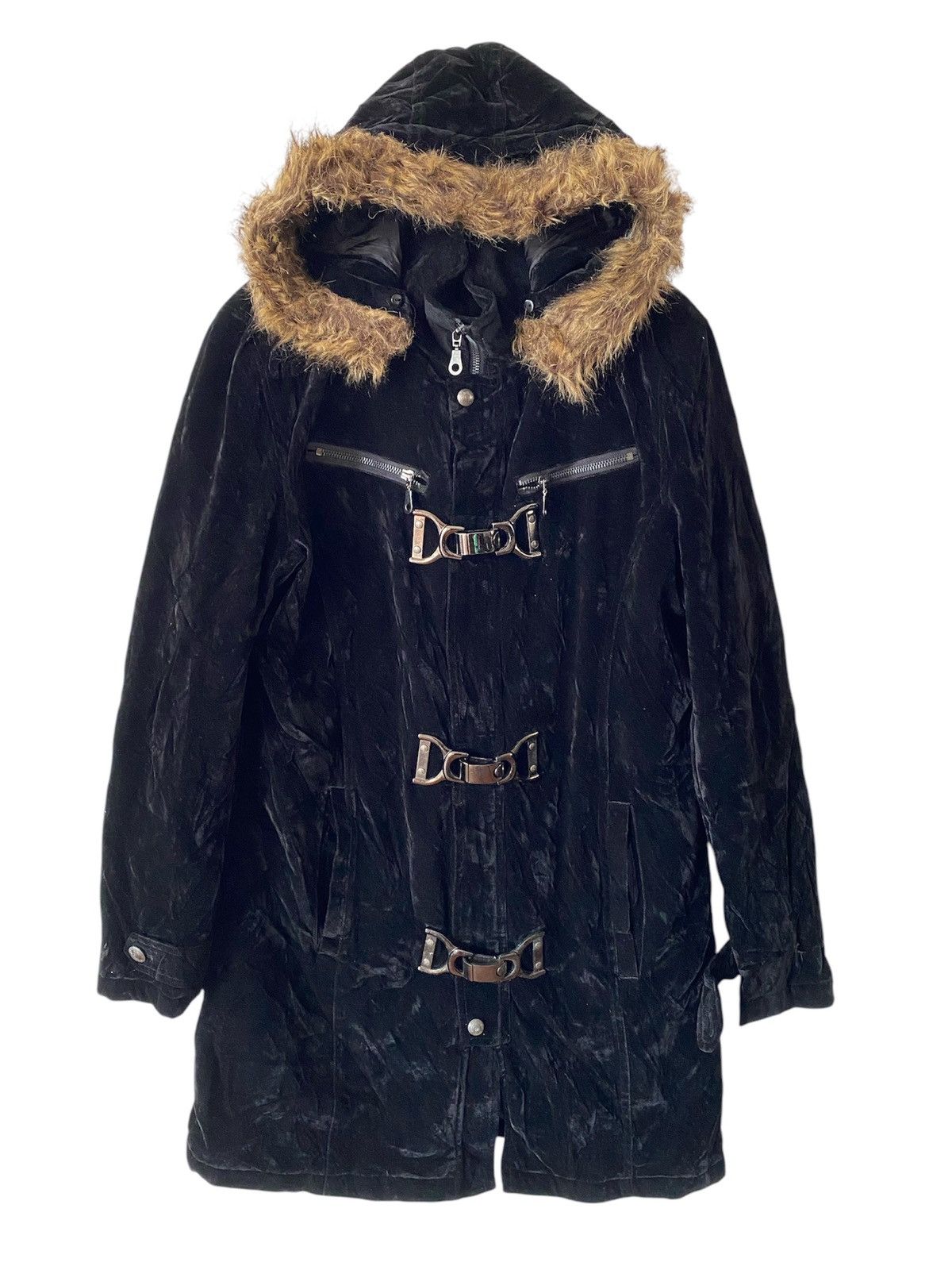 14th Addiction × If Six Was Nine × Le Grande Bleu (L.G.B.) JAPANESE IN THE ATTIC FAUX FUR JACKET LGB STYLE Size US L / EU 52-54 / 3 - 1 Thumbnail