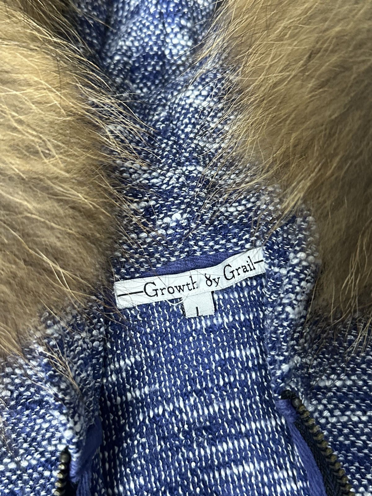 If Six Was Nine × Japanese Brand × Le Grande Bleu (L.G.B.) Fur hoodie growth by grail Size US M / EU 48-50 / 2 - 8 Thumbnail