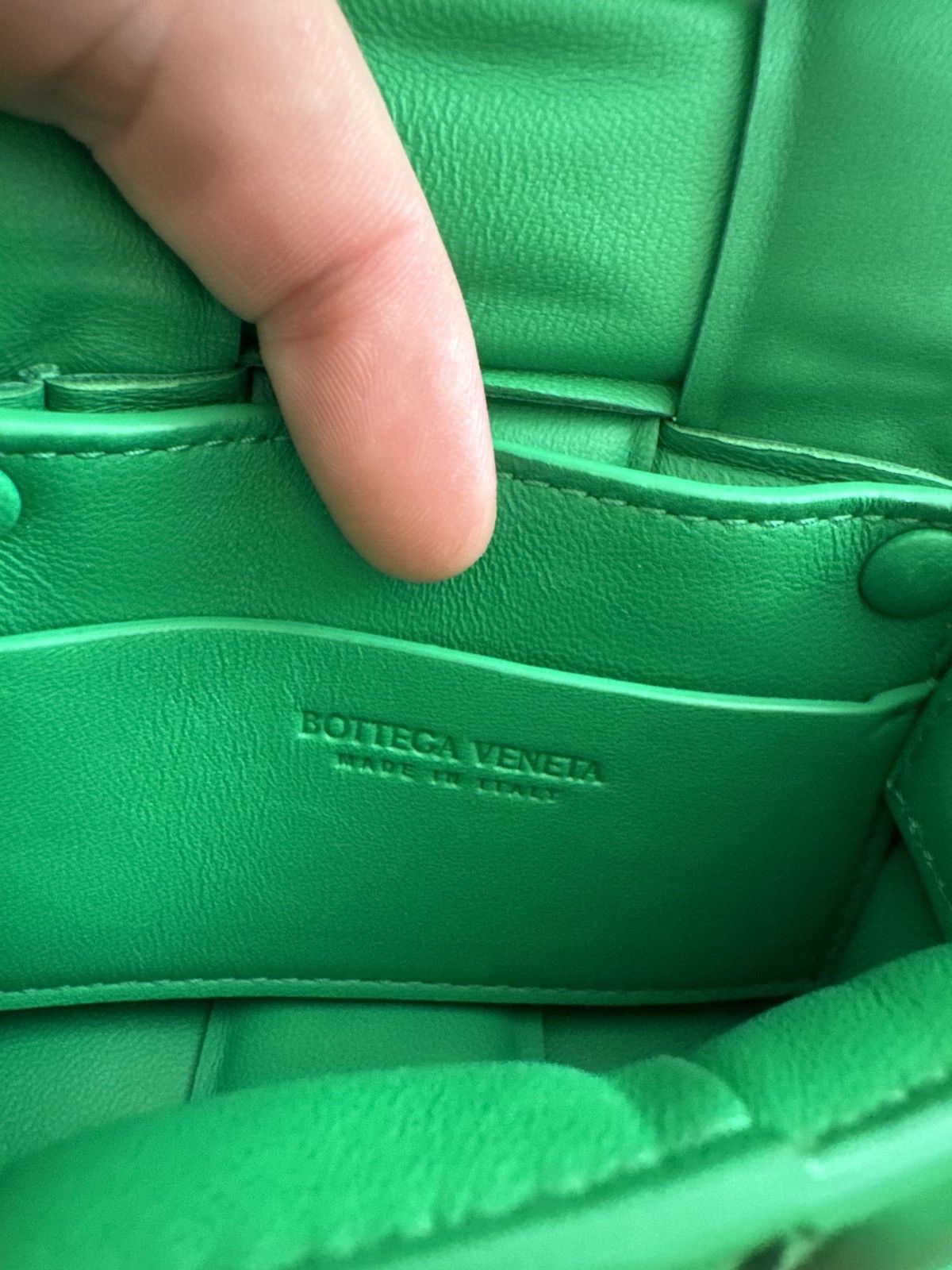 Bottega Veneta Bottega Cassette Parakeet Green Size ONE SIZE - 4 Thumbnail