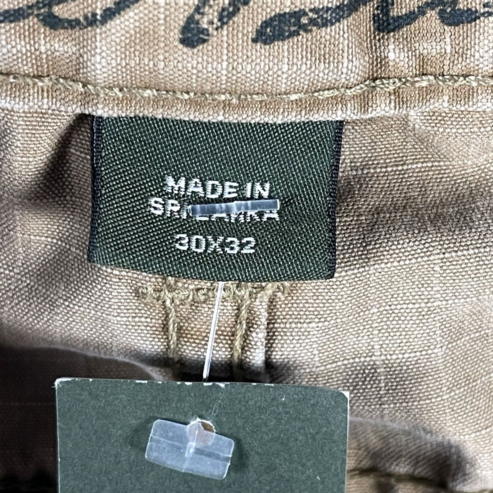 Eddie Bauer Eddie Bauer Jeans Mens 30x32 Tan Denim Straight Fit Distressed 5-Pocket Western USA 90s Retro Nature Outdoors Mens Size US 30 / EU 46 - 7 Thumbnail