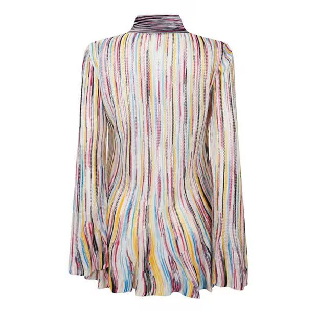 Missoni o1g2r1mq1124 Shirt in Multicolor Size S / US 4 / IT 40 - 2 Thumbnail