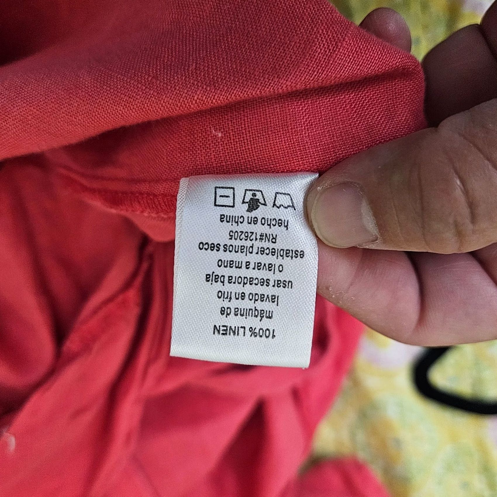 Anthropologie Anthropologie Women's Coral Pink Ruffle Wrap Linen Dress PS Size Petite Linen Dress Color Pink Ruffle Wrap Dress Casual Size S / US 4 / IT 40 - 4 Thumbnail