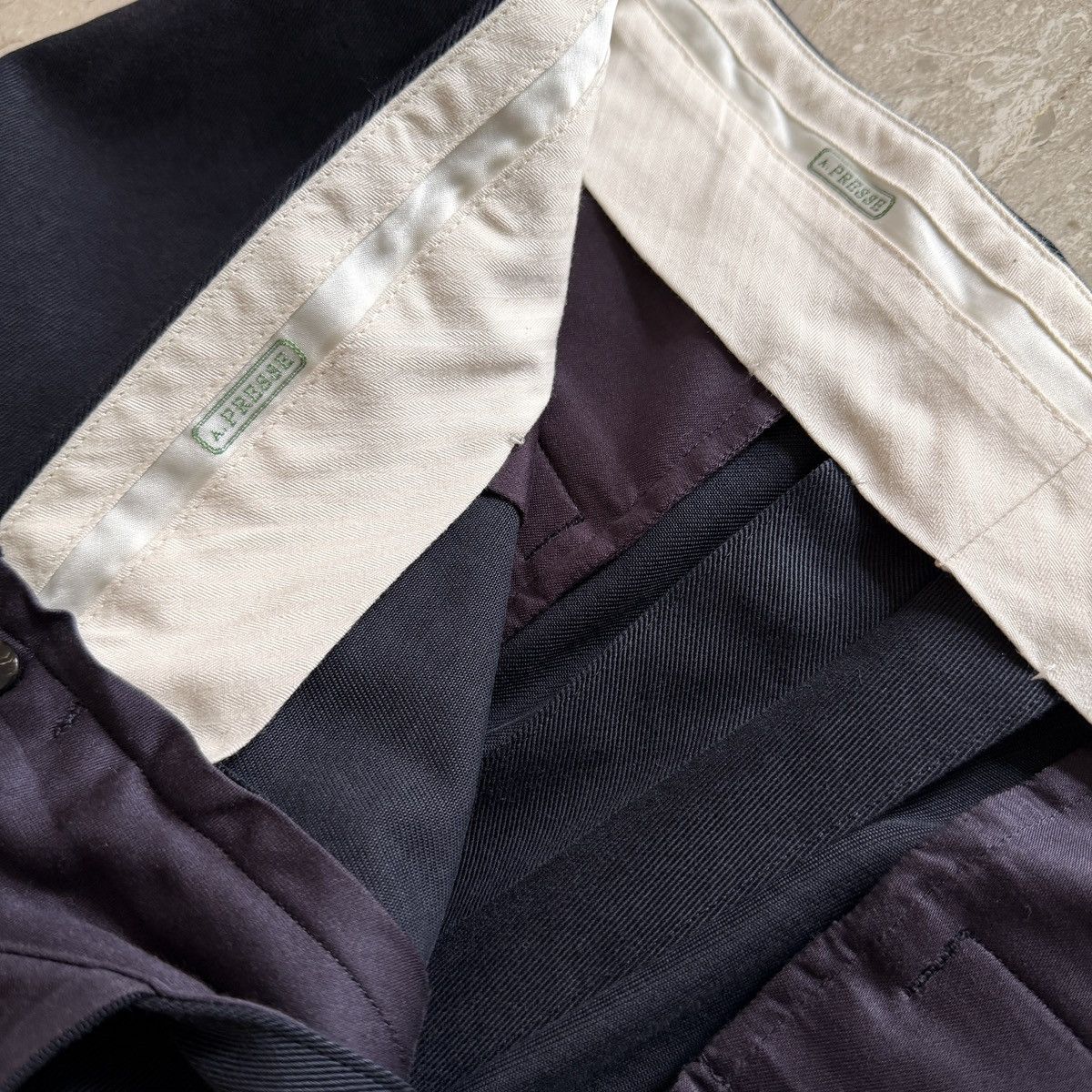 A.PRESSE Auralee A.Presse Type 3 Work Chino Trousers Size US 30 / EU 46 - 7 Thumbnail
