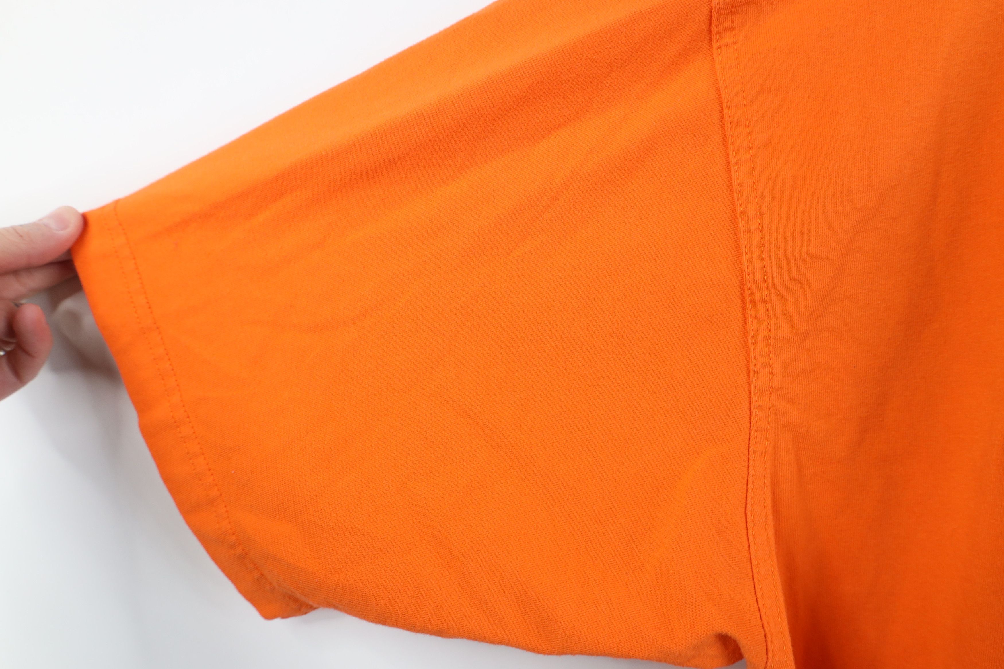 Vintage Vintage 90s Y2K Tigers Baseball Jersey T-Shirt Orange Cotton Size US L / EU 52-54 / 3 - 8 Thumbnail