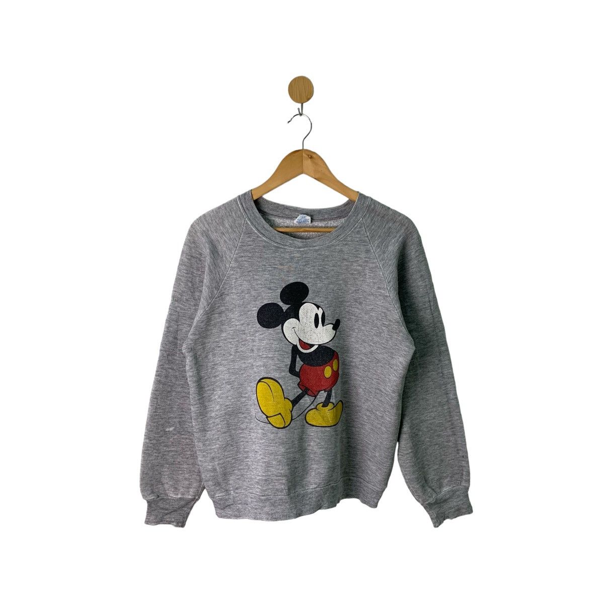 Disney × Mickey Mouse × Vintage Vintage Mickey Jumper / Mickey Sweatshirt Size US S / EU 44-46 / 1 - 1 Thumbnail