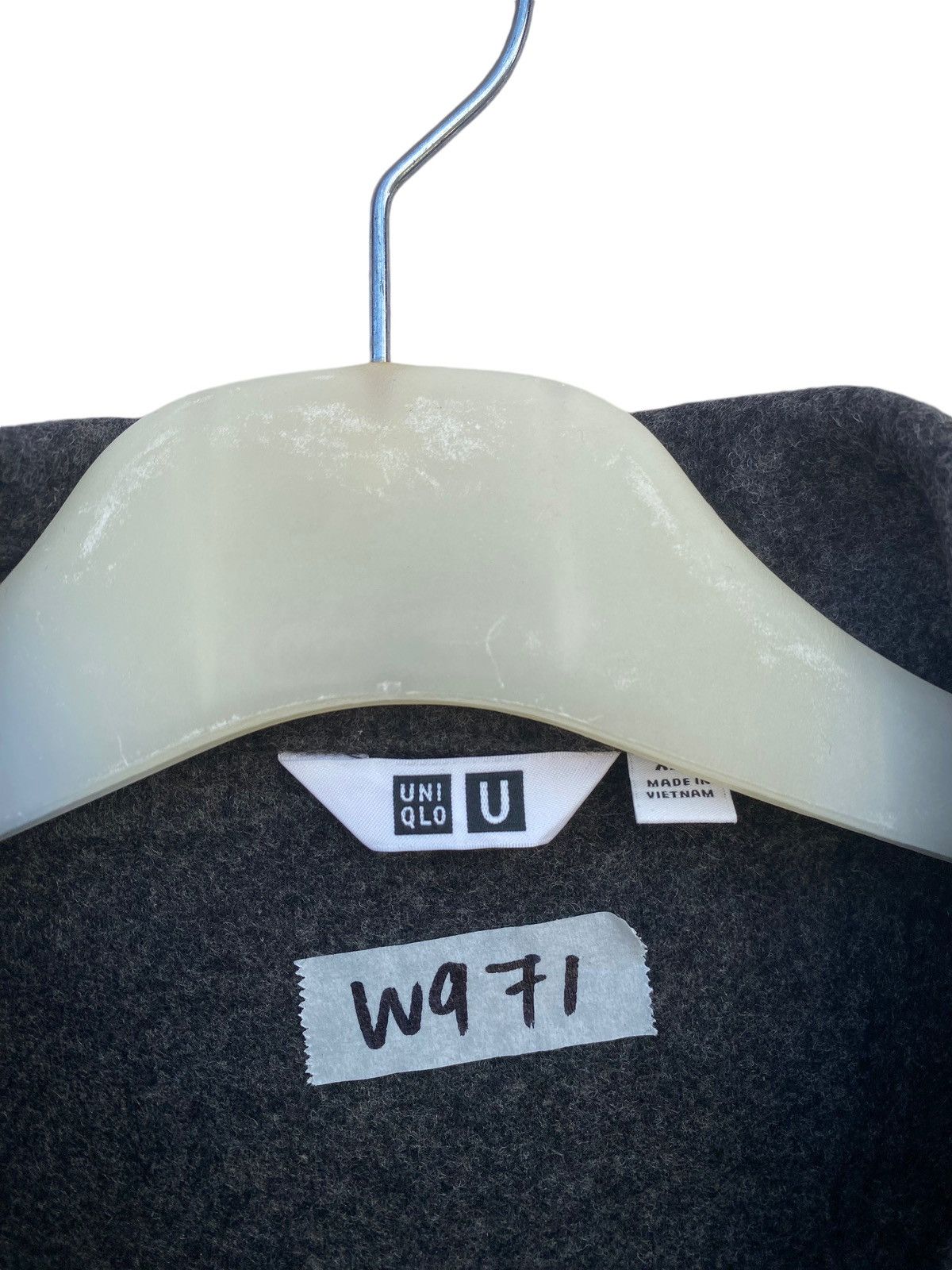 Lemaire × Uniqlo Lemaire X Uniqlo Men’s Fleece Jersey Overshirt Size US XXL / EU 58 / 5 - 5 Thumbnail