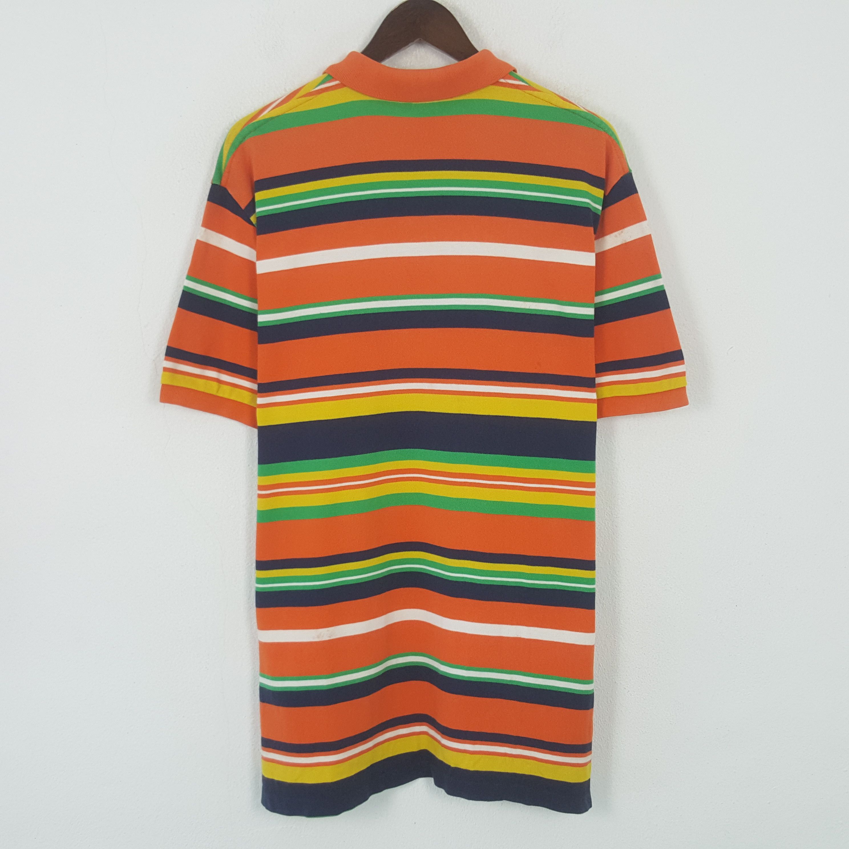 Polo Ralph Lauren Vintage Polo Ralph Lauren Striped Polos Shirt Size US XL / EU 56 / 4 - 3 Thumbnail