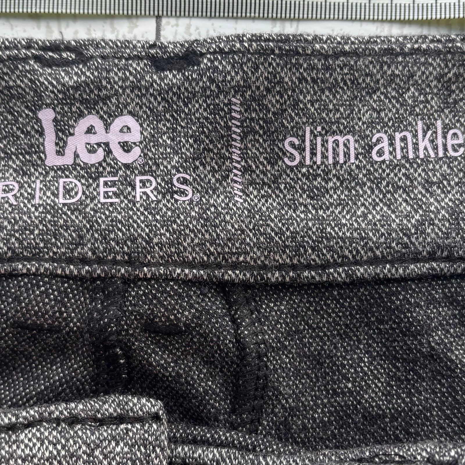 Other Lee Riders Gray Slim Fit Ankle Knit Trousers NWT Size 14M Size 36" / US 14 / IT 50 - 4 Thumbnail
