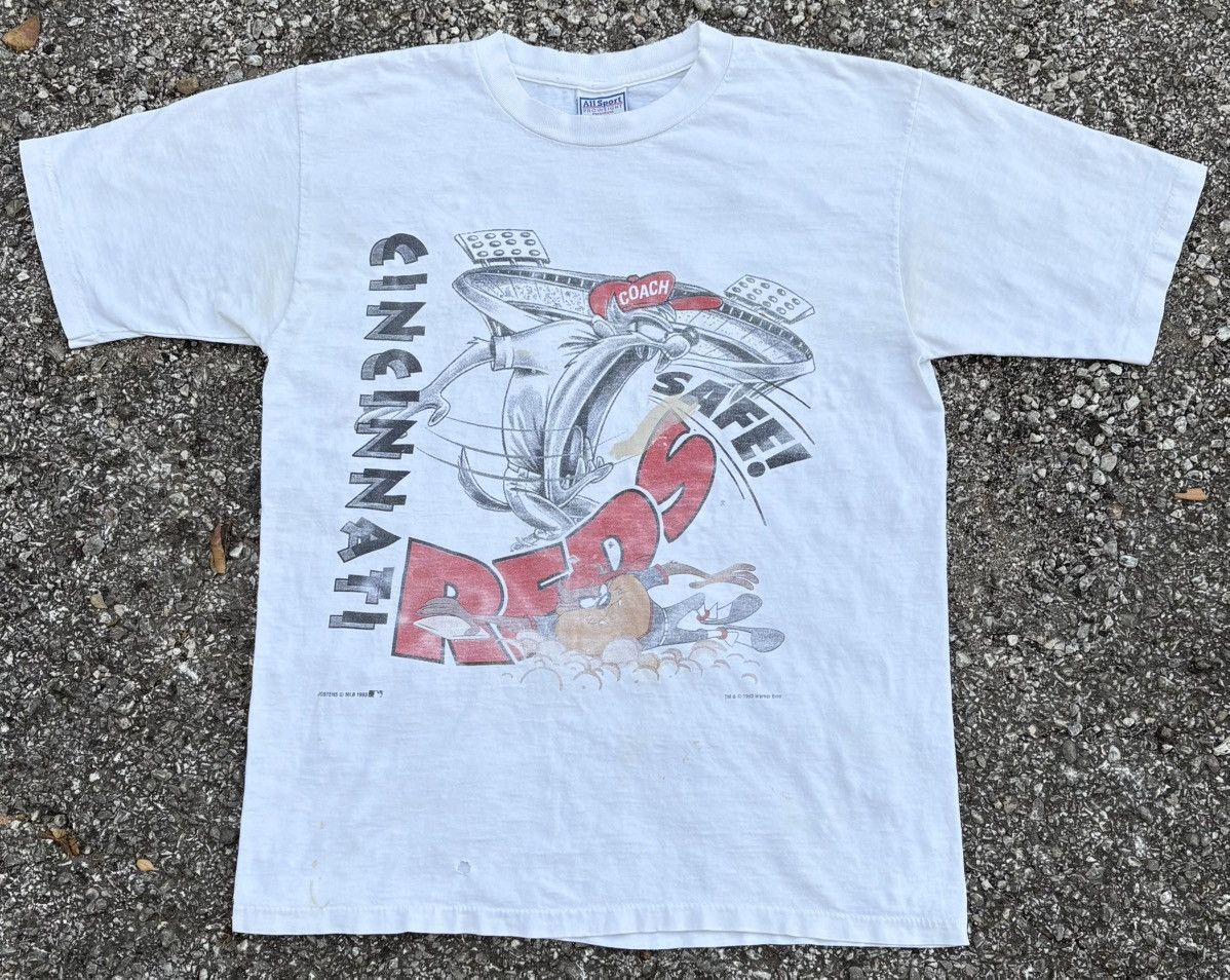 Other Vintage 1993 Cincinnati Reds Taz Size US L / EU 52-54 / 3 - 1 Thumbnail
