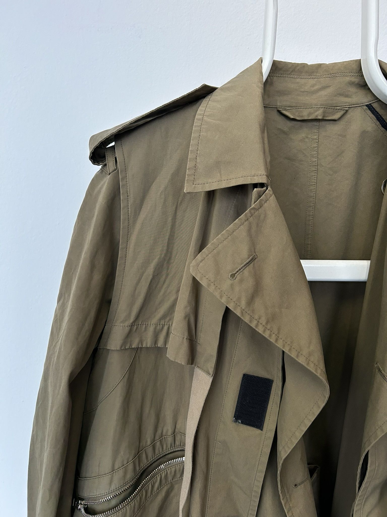 Stella McCartney 2019 Stella McCartney oversized layered trench coat Size US M / EU 48-50 / 2 - 4 Thumbnail
