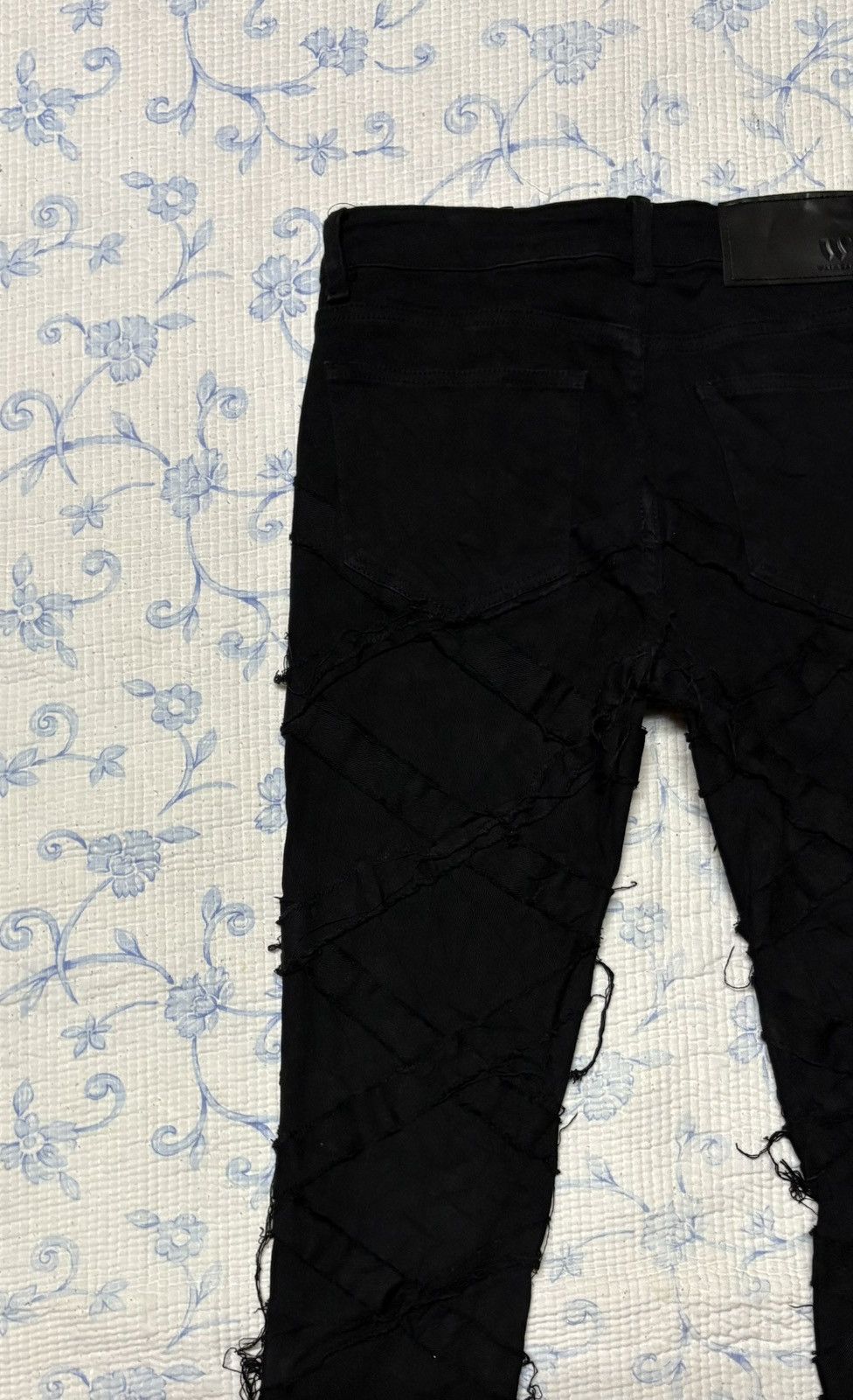 Waimea Waimea Streetwear Flared Jeans Distressed Denim Size US 30 / EU 46 - 9 Thumbnail