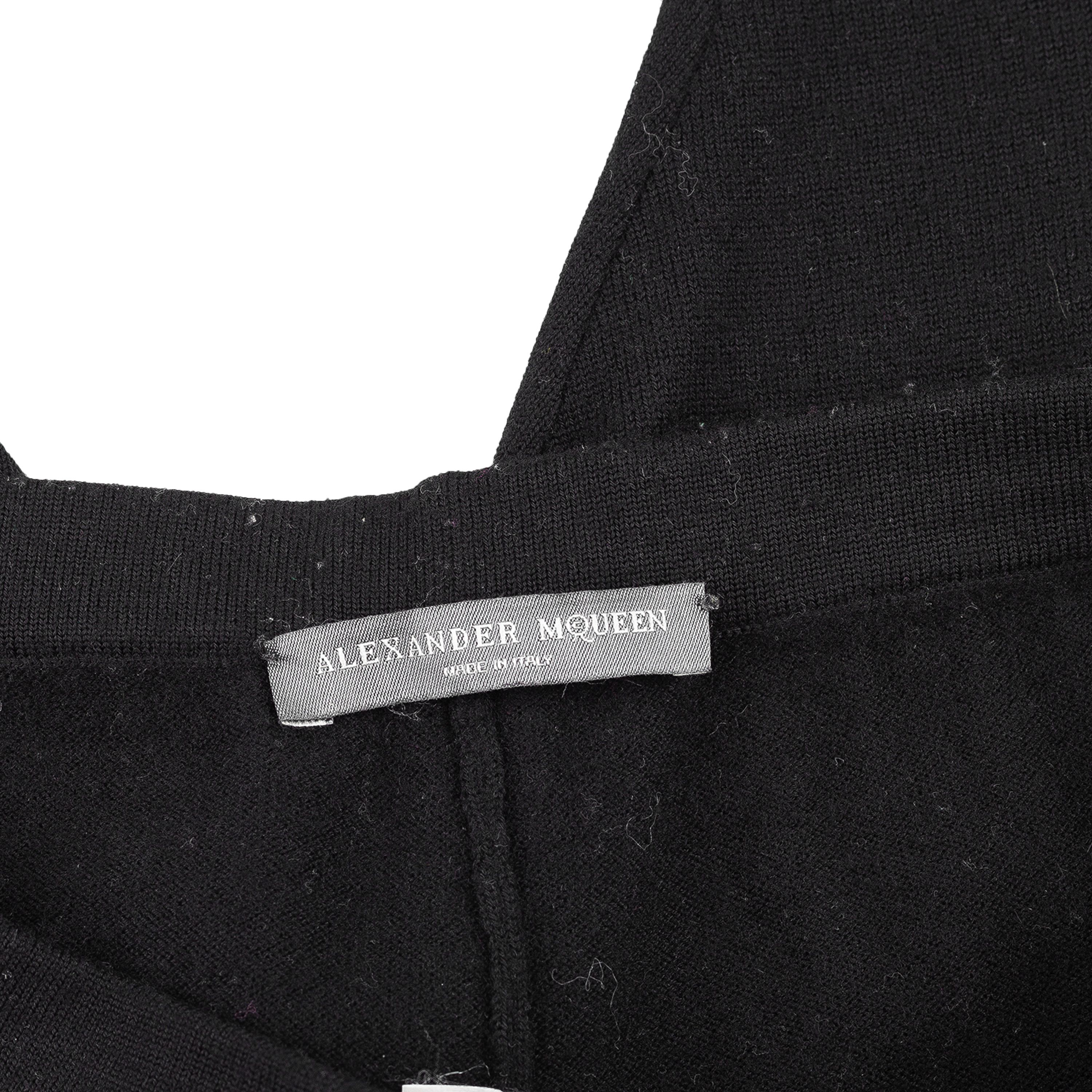Alexander McQueen Rare Alexander McQueen FW2010 Black Wool Cross Leggings Size 25" / US 0 / IT 36 - 8 Thumbnail