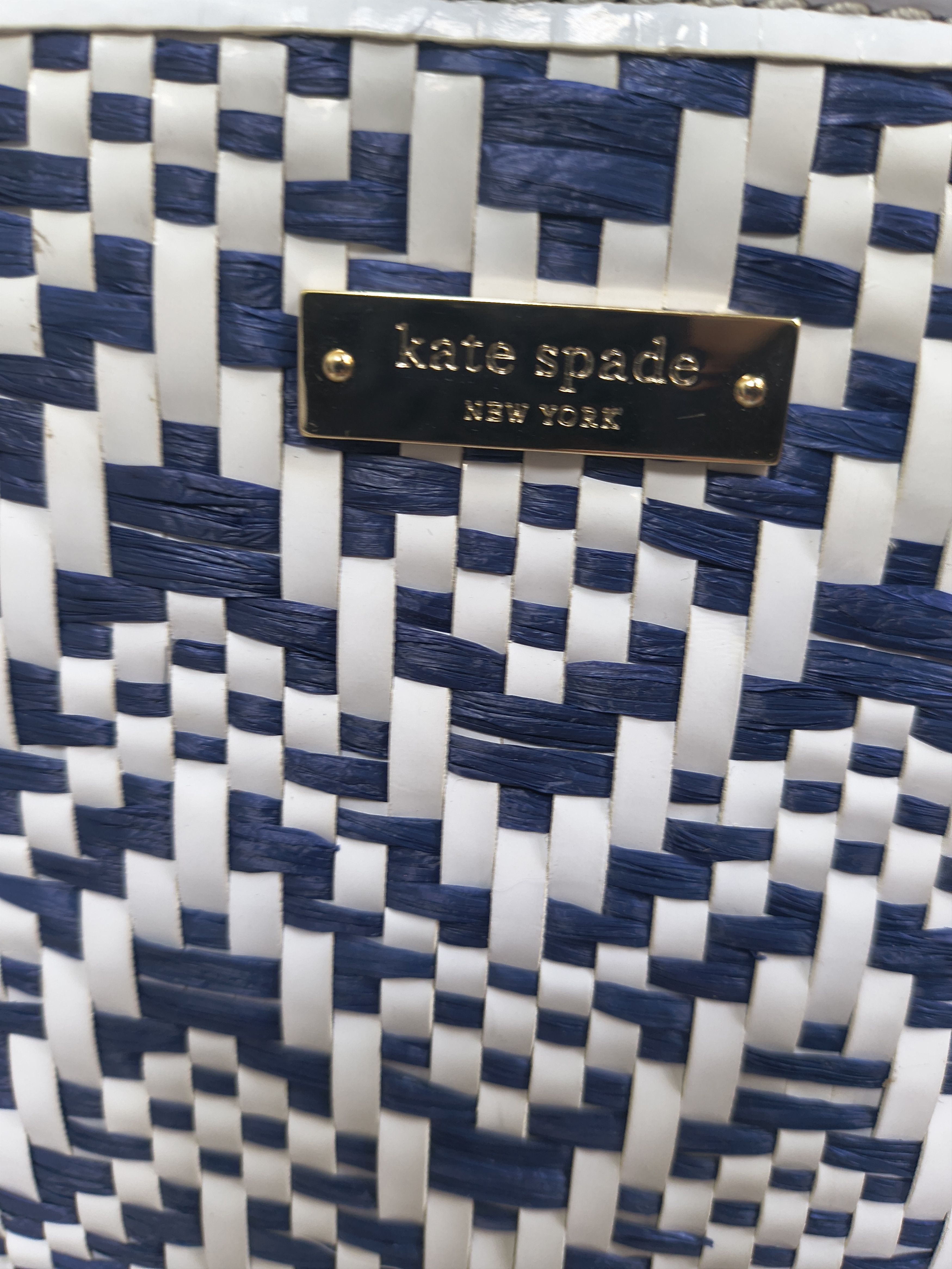 Kate Spade Kate Spade New York Bayside Park Navy & White Tote Size ONE SIZE - 9 Thumbnail