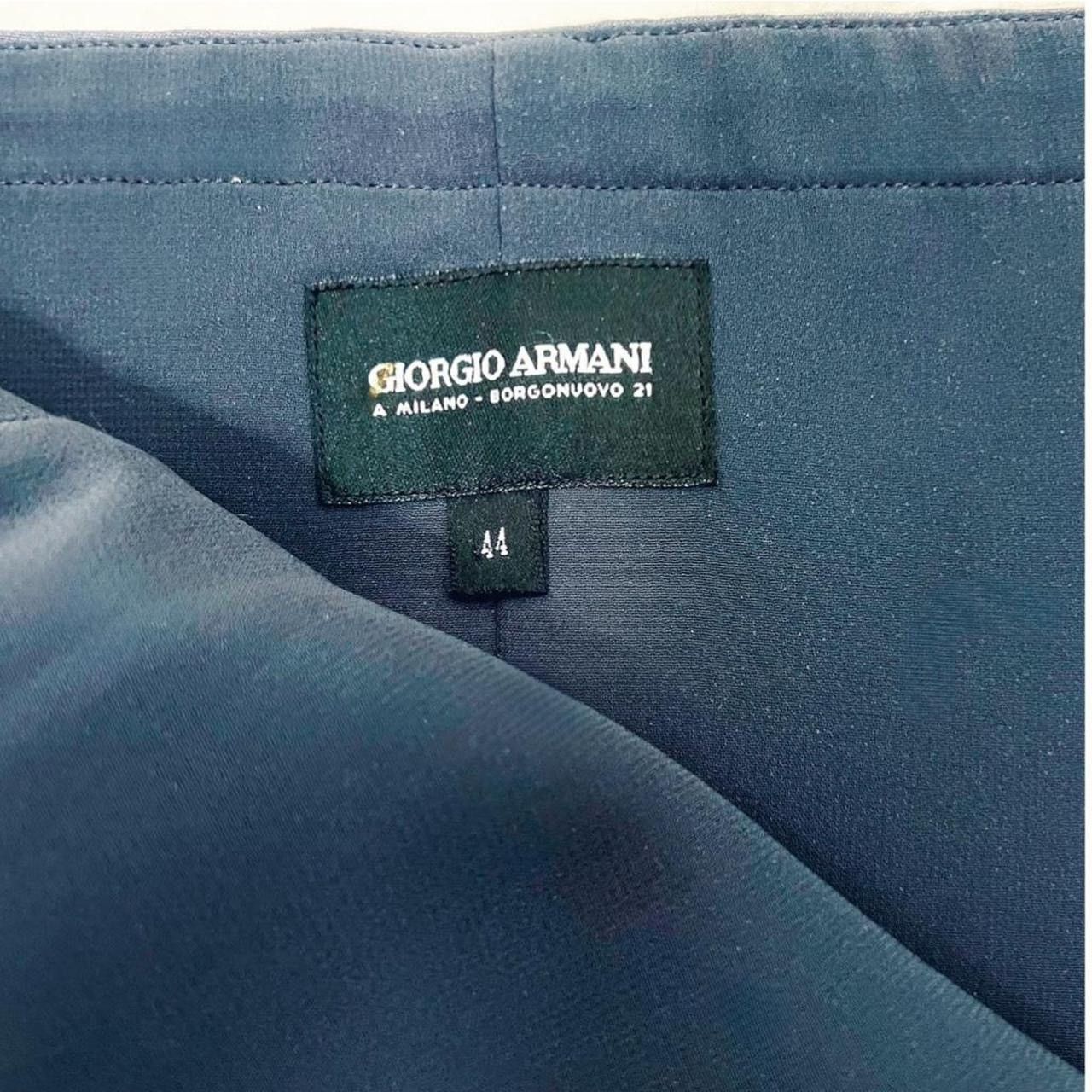 Armani Y2K Giorgio Armani Strapless Chrome Bandage Top Sz 44 Size M / US 6-8 / IT 42-44 - 6 Thumbnail