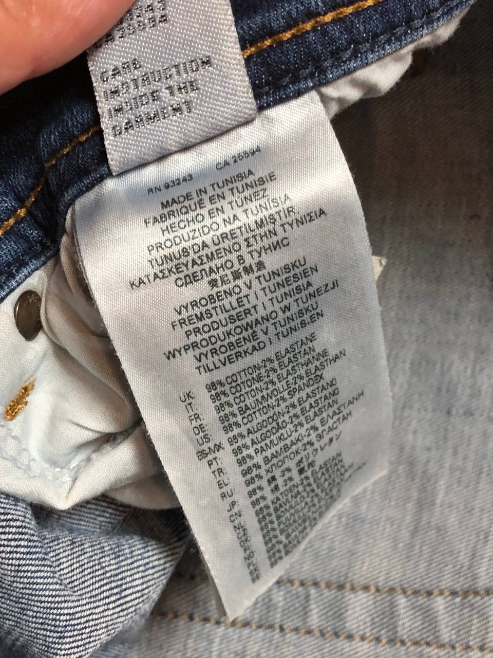Diesel Vintage Diesel Sleenker Slim Denim Jeans Streetwear Size 32 Size US 32 / EU 48 - 4 Thumbnail