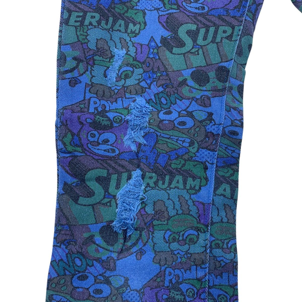 Japanese Brand JAM JOYFULL and MONSTER full print superjam slim fit pants Size 30" / US 8 / IT 44 - 8 Thumbnail