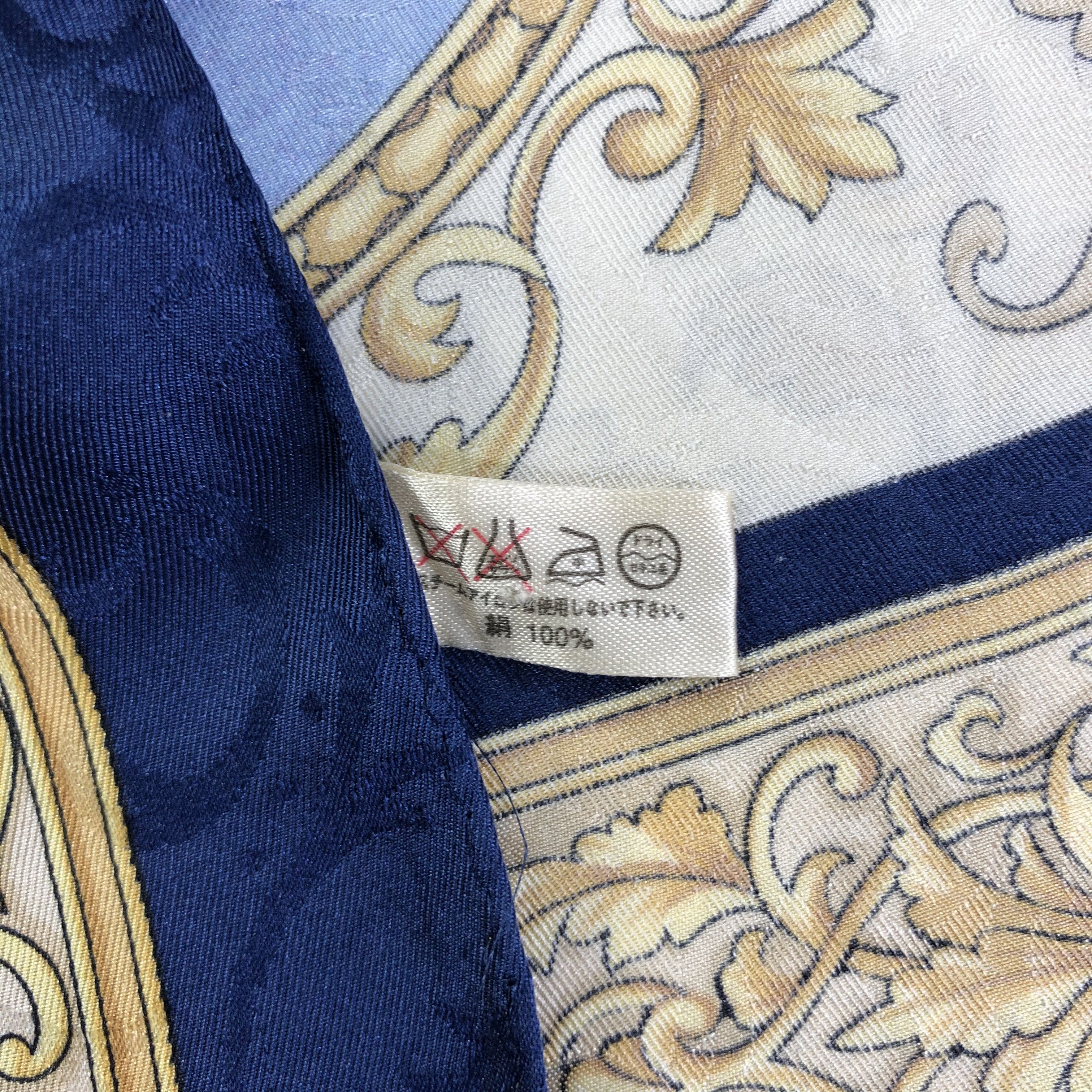 Vintage Vintage Silk Scarf Size ONE SIZE - 5 Thumbnail