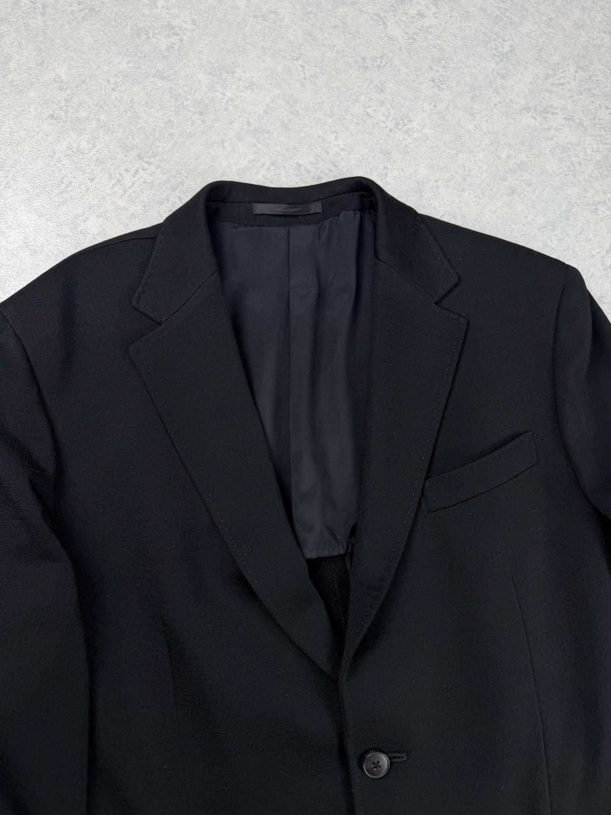 Z Zegna Z Zegna TM Wool Blazer Black Stretch Sport Coat Size 54R Size 44R - 5 Thumbnail
