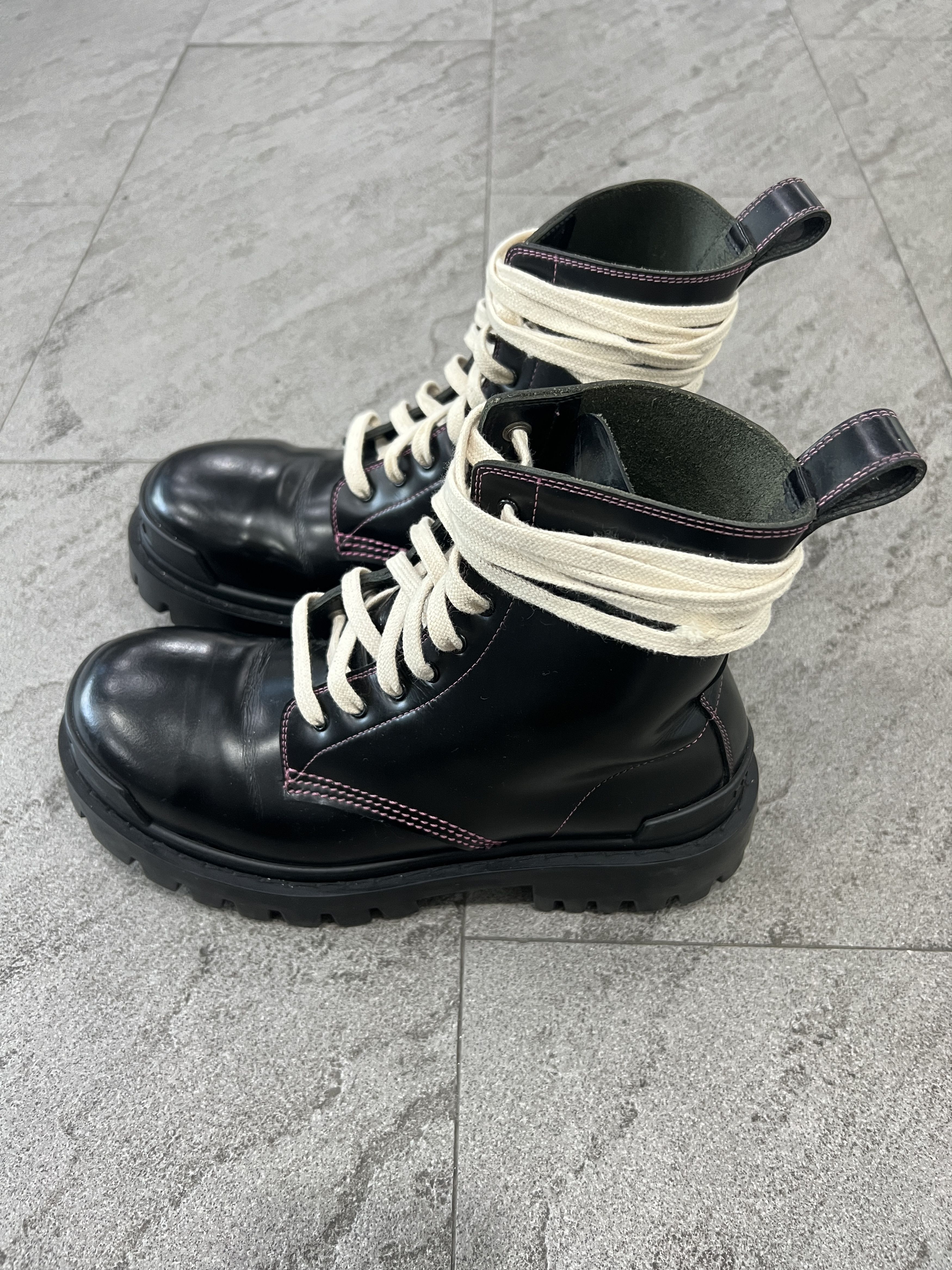 Balenciaga Balenciaga Strike Lace Up Boots EU39 Size US 9 / IT 39 - 2 Thumbnail