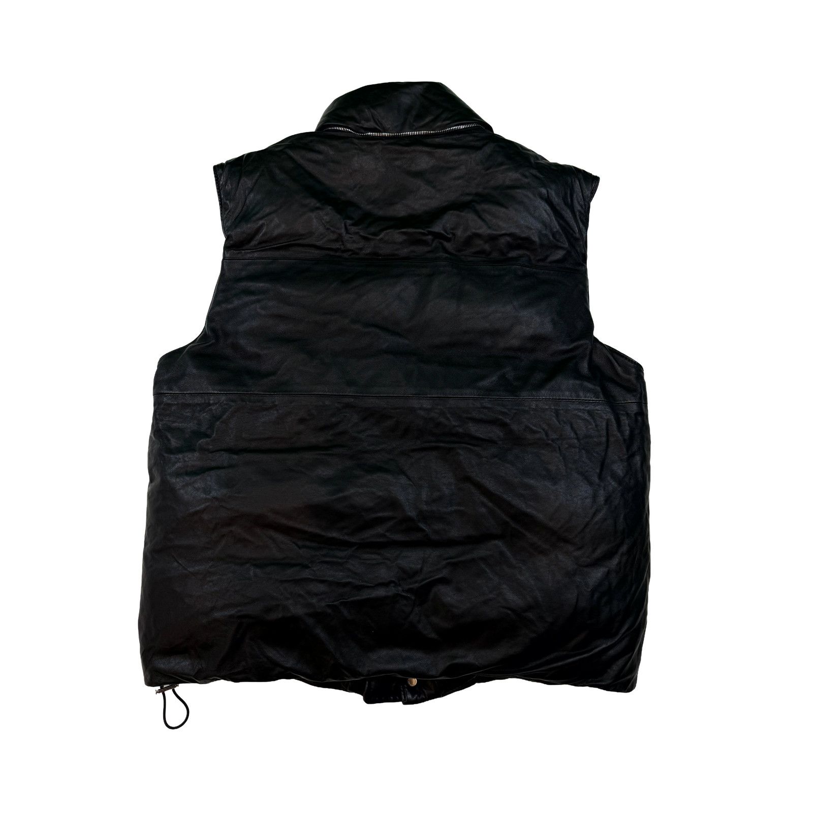 Amiri Amiri Vest Black Leather Jacket Size M / US 6-8 / IT 42-44 - 2 Thumbnail