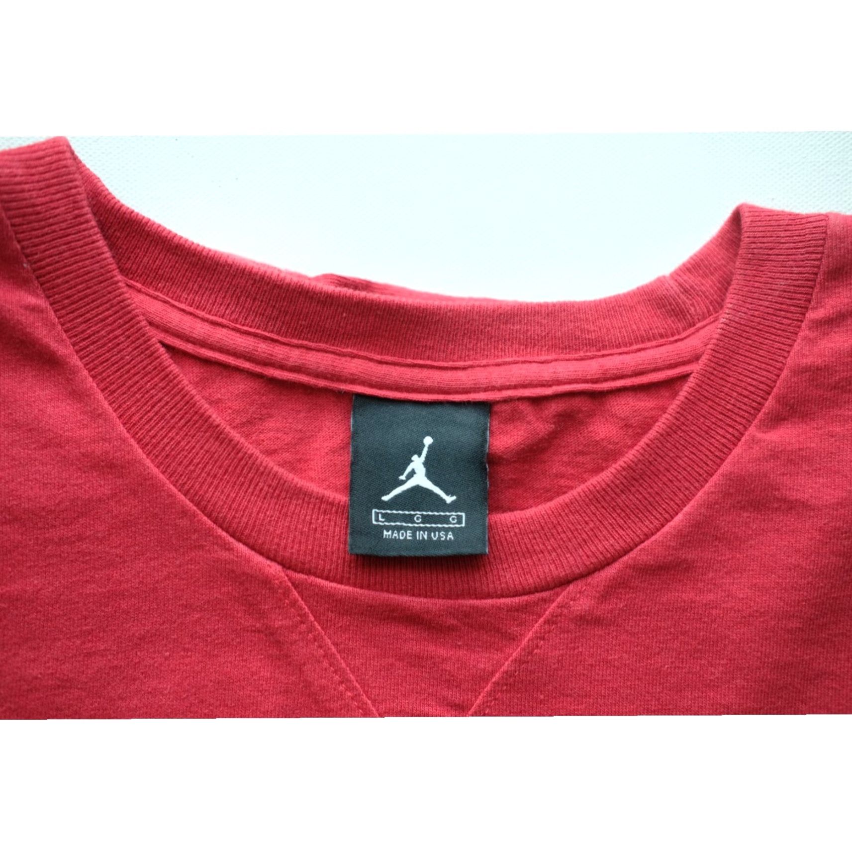 Jordan Brand VINTAGE Jordan NIKE JUMPMAN VTG MADE IN USA T SHIRT 90s Y2K RED MEN XL ADULT 1992 SZ XL Size US XL / EU 56 / 4 - 4 Thumbnail