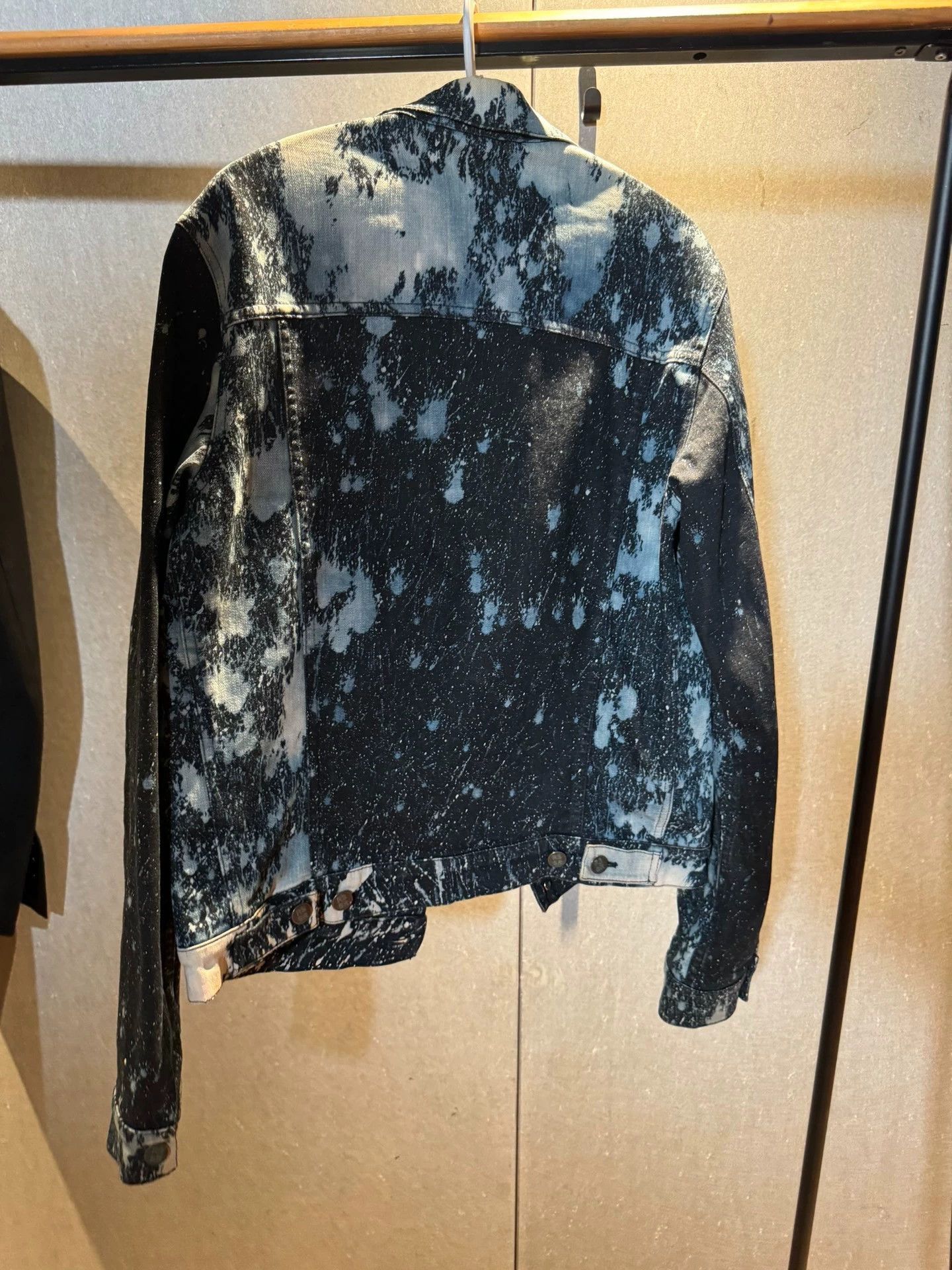 Raf Simons Raf Simons Splash denim jacket Size US L / EU 52-54 / 3 - 3 Thumbnail