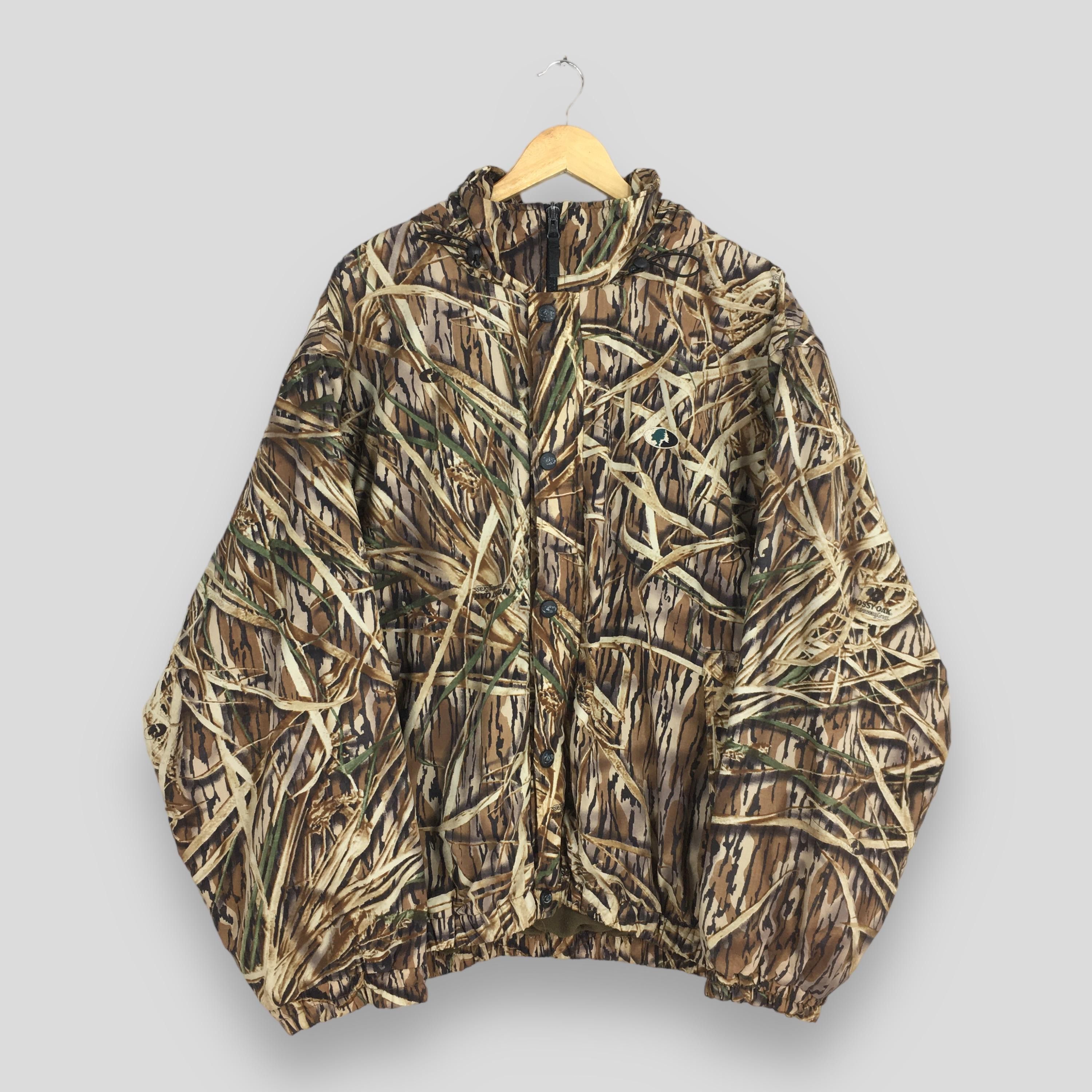 Mossy Oaks Vintage Mossy Oak Tree Camo Hoodie Zipper Jacket 2XLarge Size US XXL / EU 58 / 5 - 1 Thumbnail