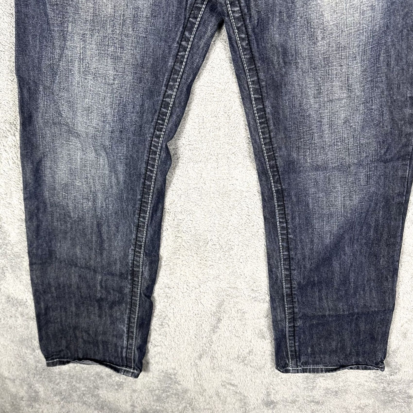 Southpole VINTAGE Southpole Jeans Mens 34x32 Baggy Cyber Y2K 90s Grunge Flap Pock Size US 34 / EU 50 - 7 Thumbnail