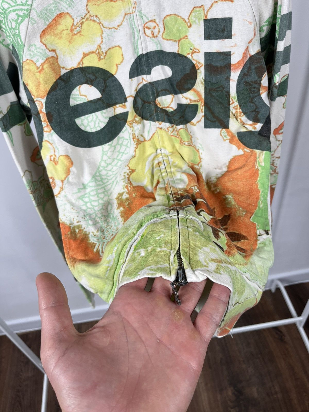 Desigual Desigual floral zip up hoodie multicolor graphic jacket XS Size XS / US 0-2 / IT 36-38 - 4 Thumbnail