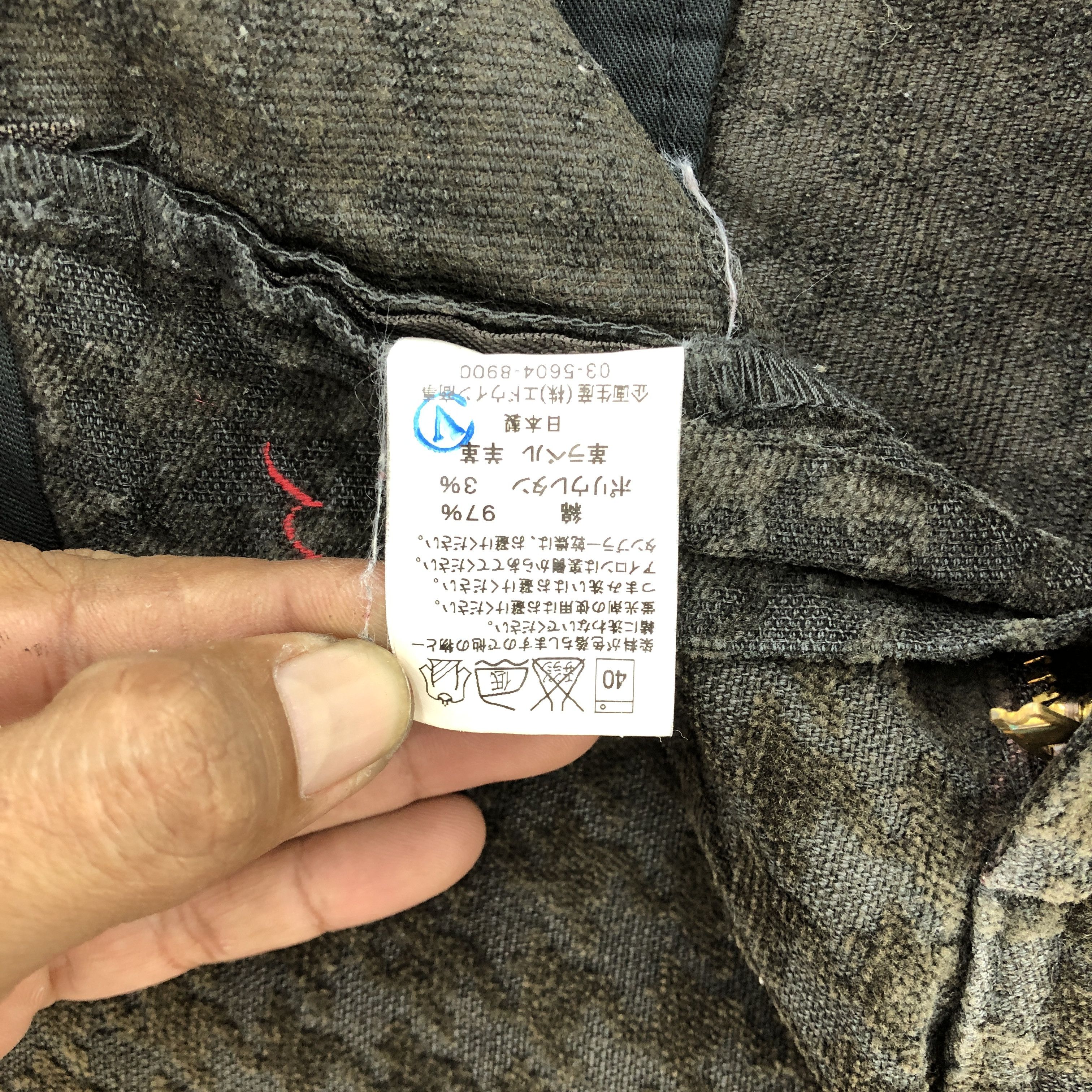 Edwin Vintage Edwin 503 Corduroy Rusty Jeans Houndstooth Denim Size US 32 / EU 48 - 13 Thumbnail