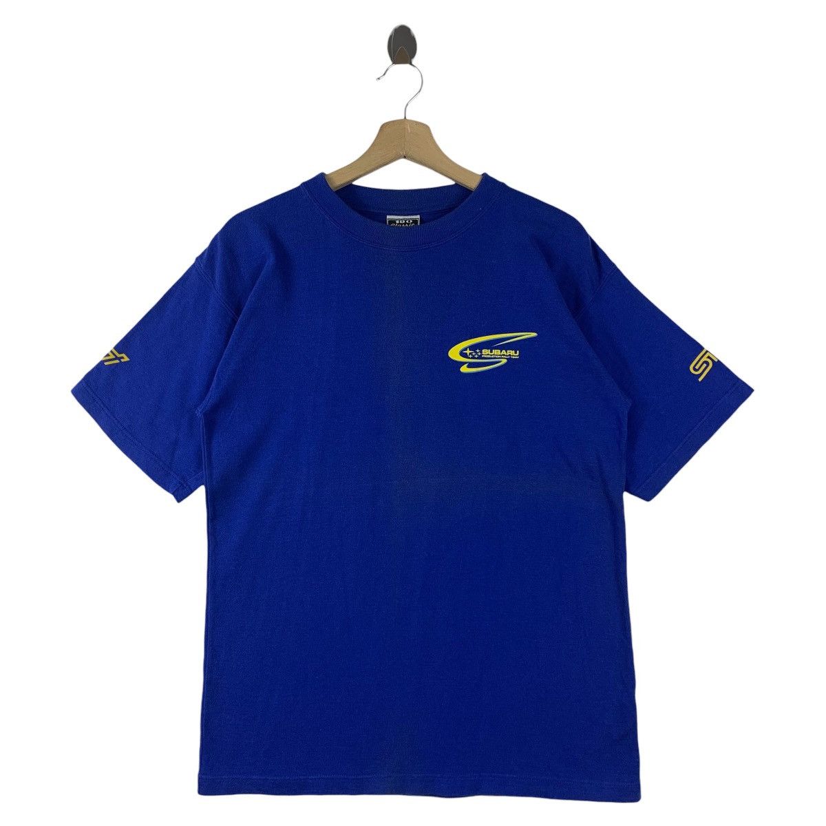 Japanese Brand SUBARU World Rally team back hit printed tee Size US M / EU 48-50 / 2 - 2 Thumbnail