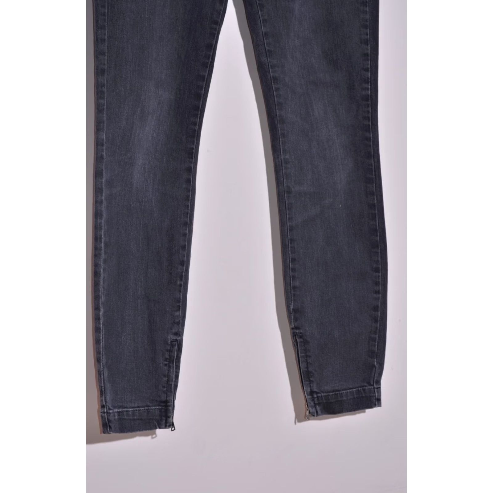 Dolce & Gabbana Dolce & Gabbana Jeans Audrey Grey Skinny Ankle Zip Size 40 Womens Slim Regular 29.5in 75cm 37.8in Grey Size 27" / US 4 / IT 40 - 4 Thumbnail